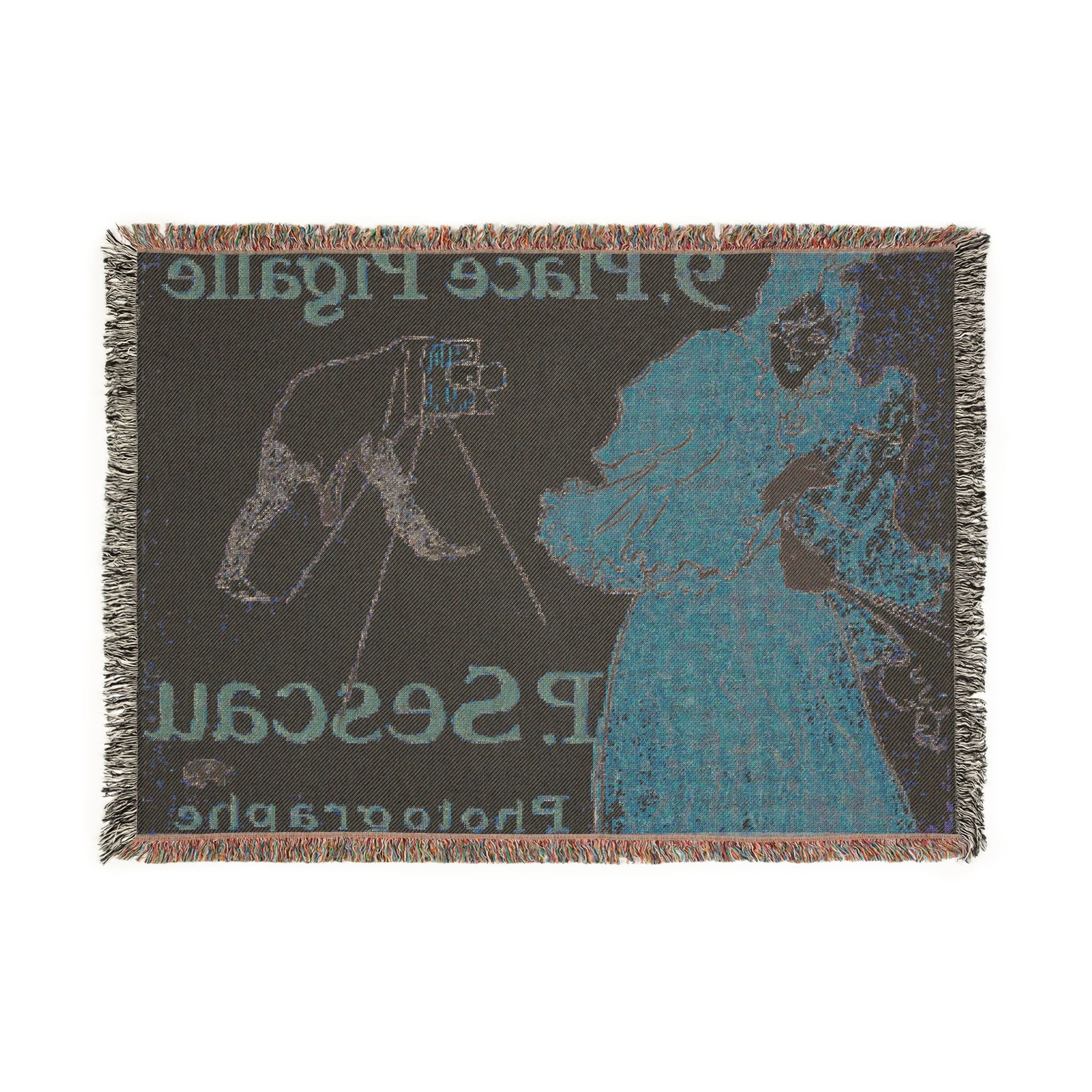 Henri de Toulouse-Lautrec - The Photographer Sescau | Woven Tapestry Blanket - Image 5