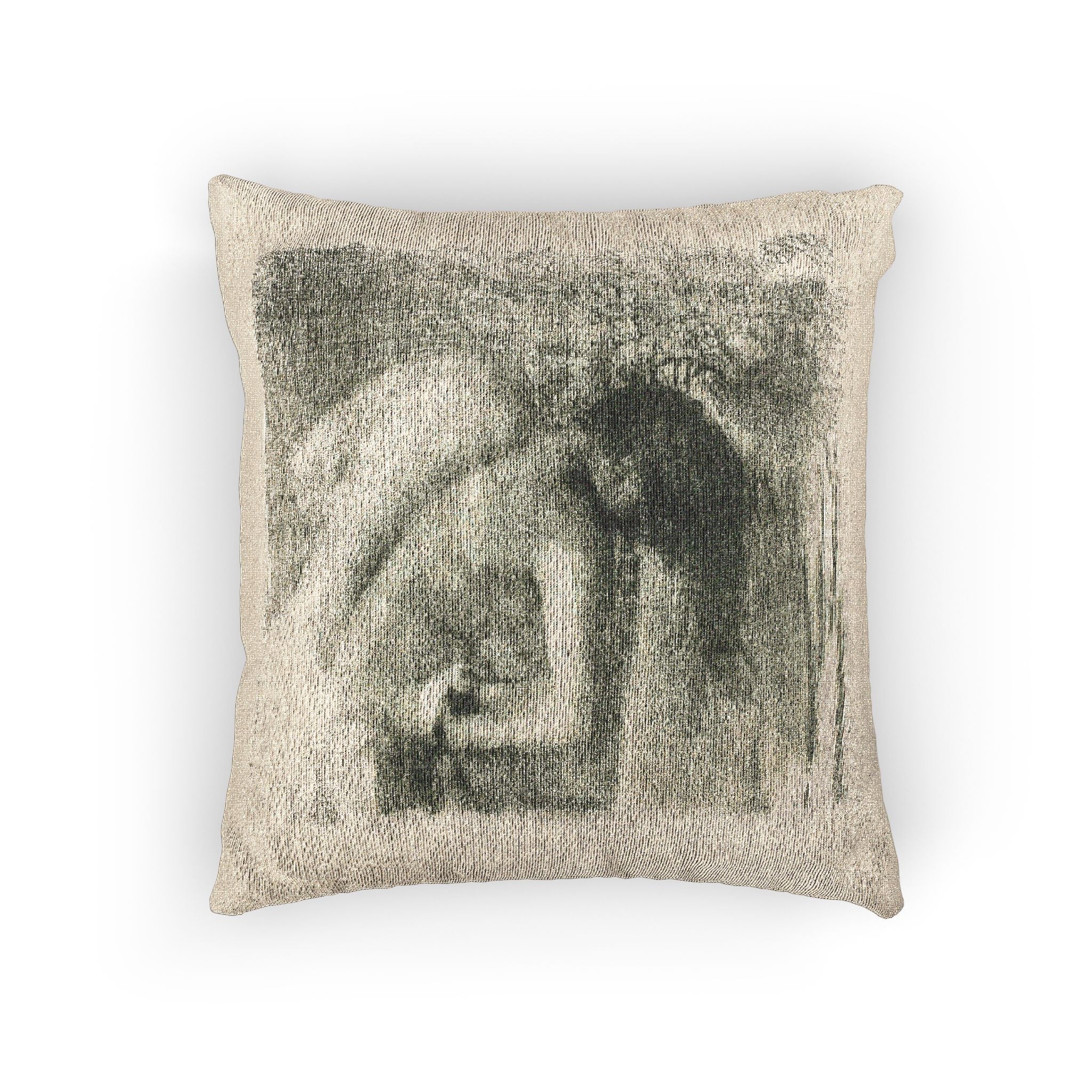 Hilaire Germain Edgar Degas - After the Bath (large version) | Woven Pillow - Image 3