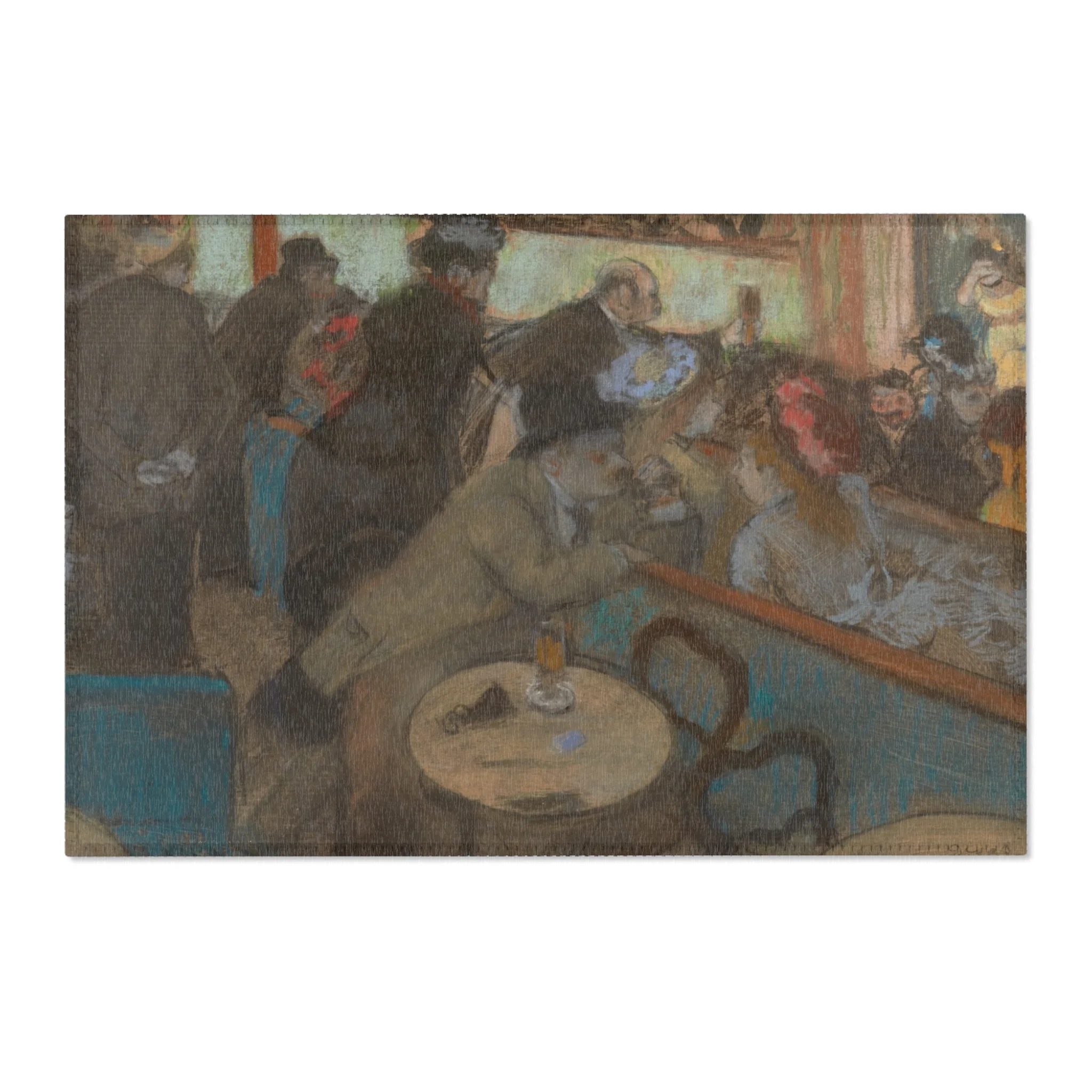 Hilaire Germain Edgar Degas - Café-Concert (The Spectators) | Area Rug - Image 4