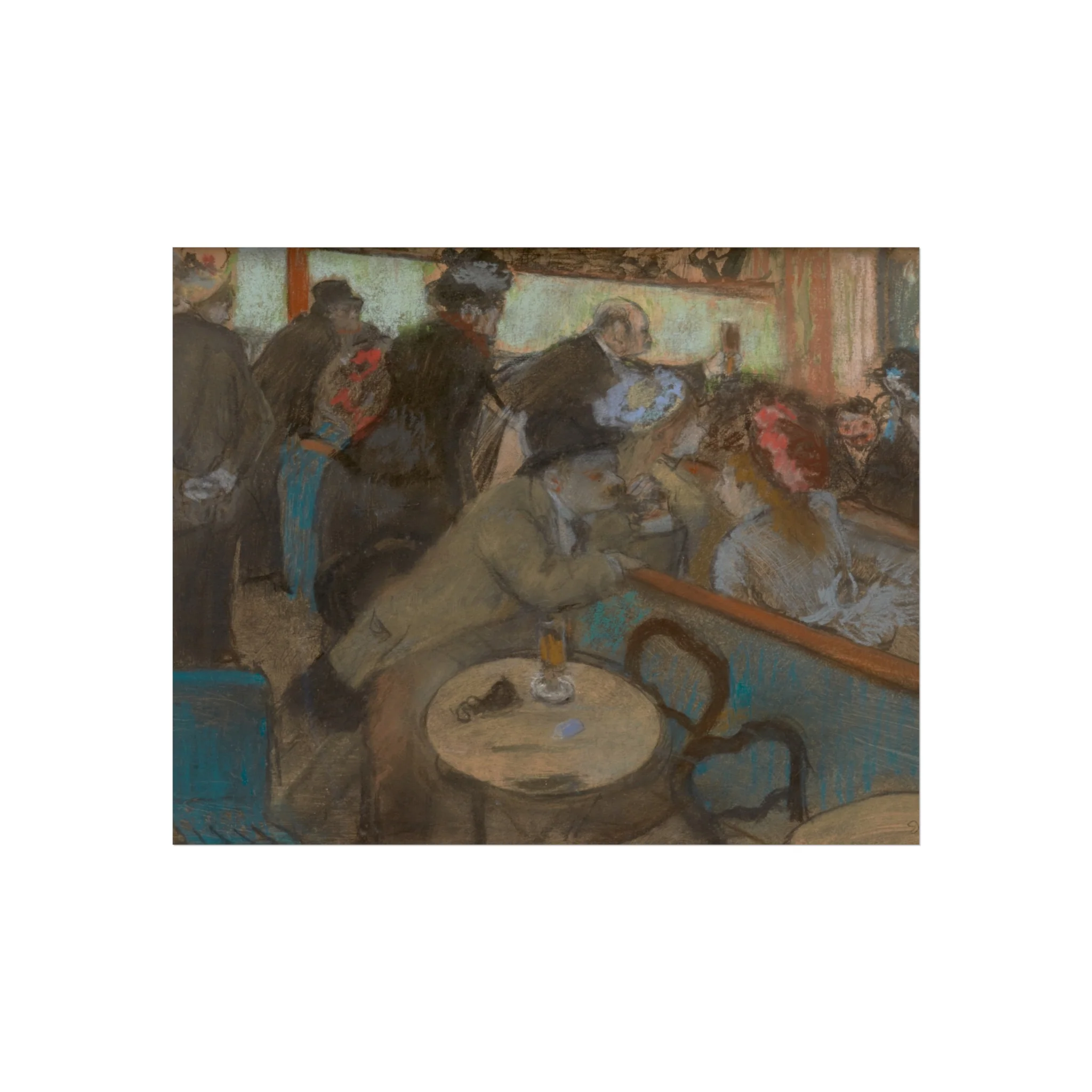 Hilaire Germain Edgar Degas - Café-Concert (The Spectators) | Fine Art Poster - Image 2