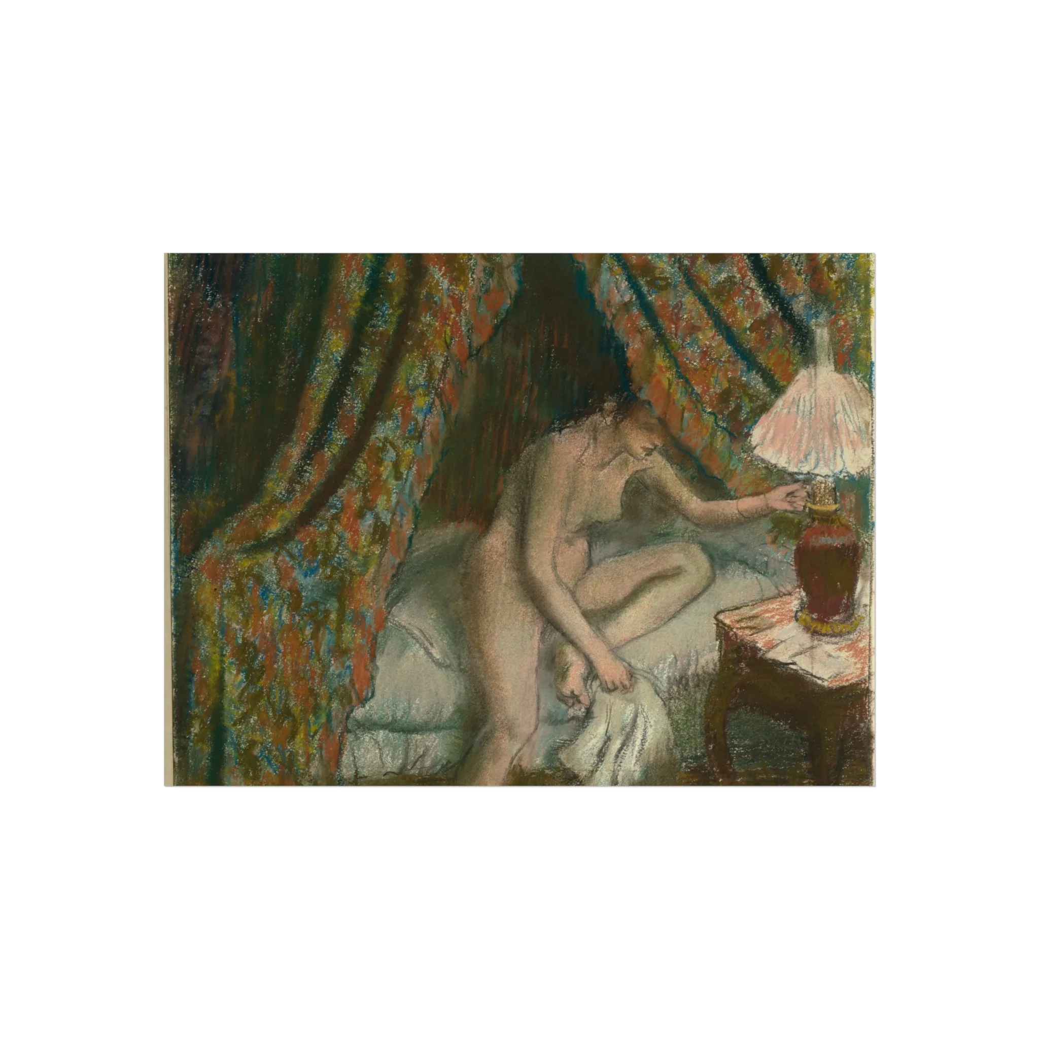 Hilaire Germain Edgar Degas - Retiring | Fine Art Poster - Image 3
