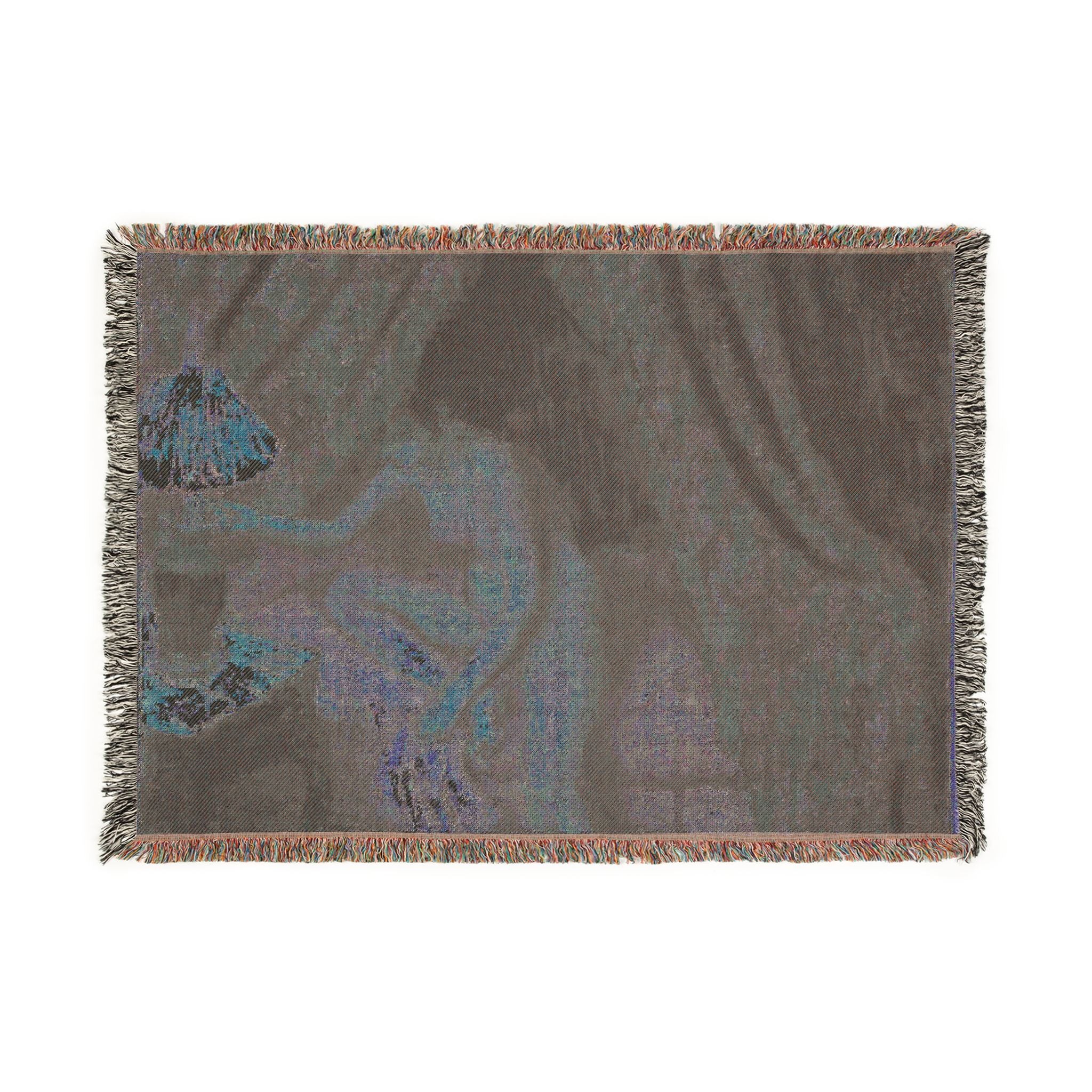 Hilaire Germain Edgar Degas - Retiring | Woven Tapestry Blanket - Image 4