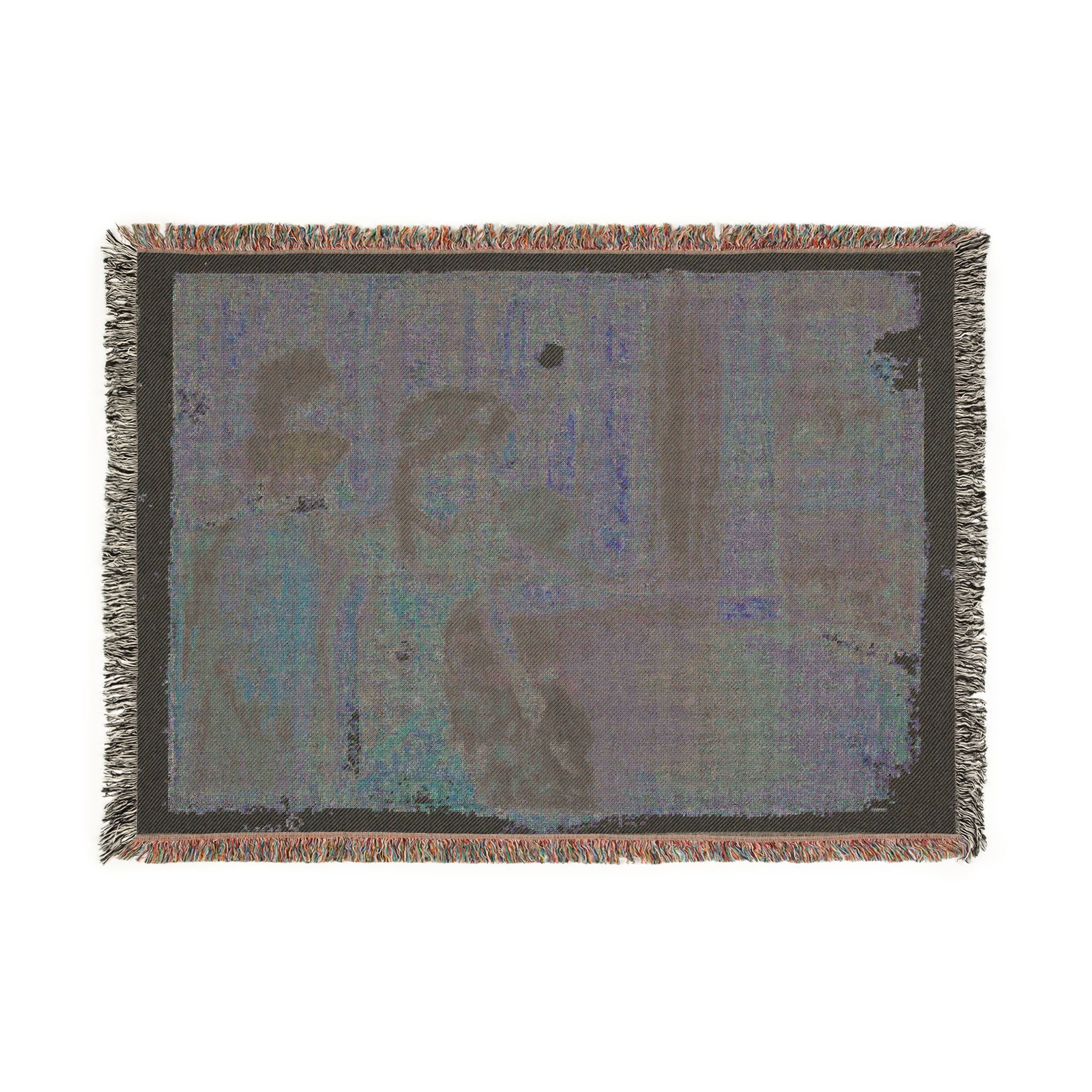 Hilaire Germain Edgar Degas - Singers on the Stage | Woven Tapestry Blanket - Image 4