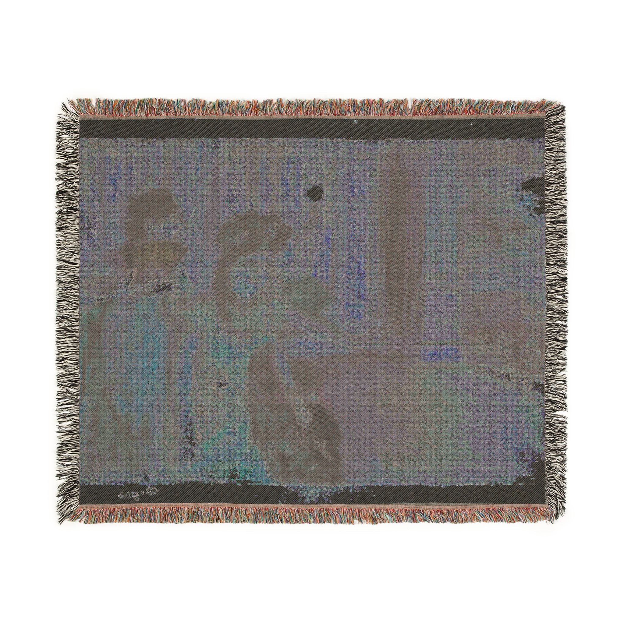 Hilaire Germain Edgar Degas - Singers on the Stage | Woven Tapestry Blanket - Image 8