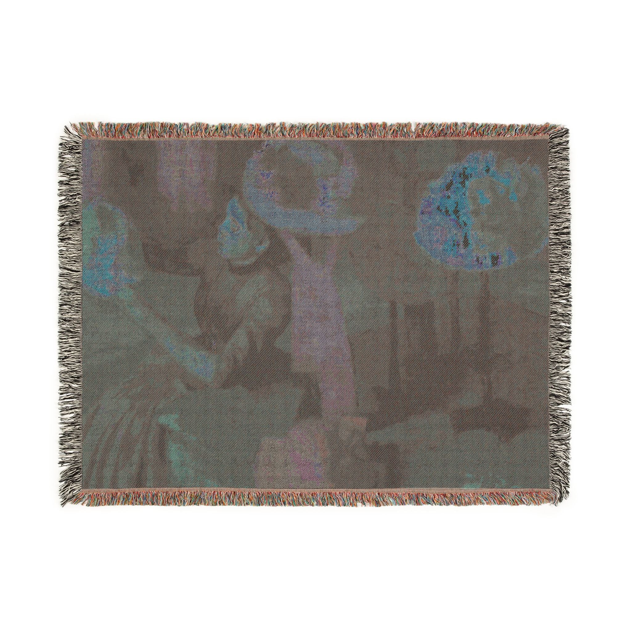 Hilaire Germain Edgar Degas - The Millinery Shop | Woven Tapestry Blanket - Image 12