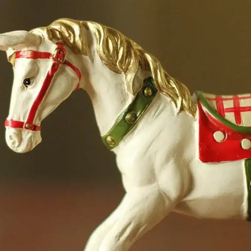 Holiday Decorative Rocking Horse - Image 5