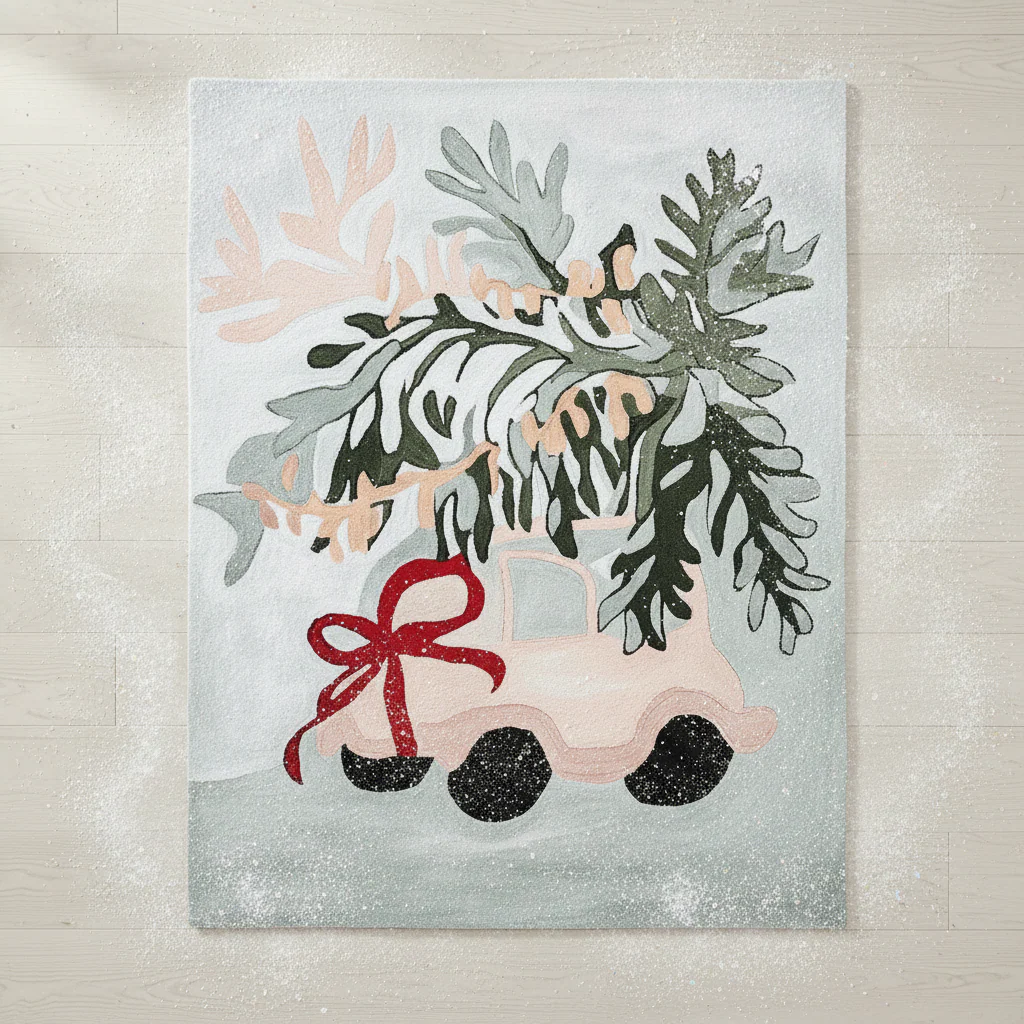 Holly Joy Ride Hand Tufted Rug - Image 2