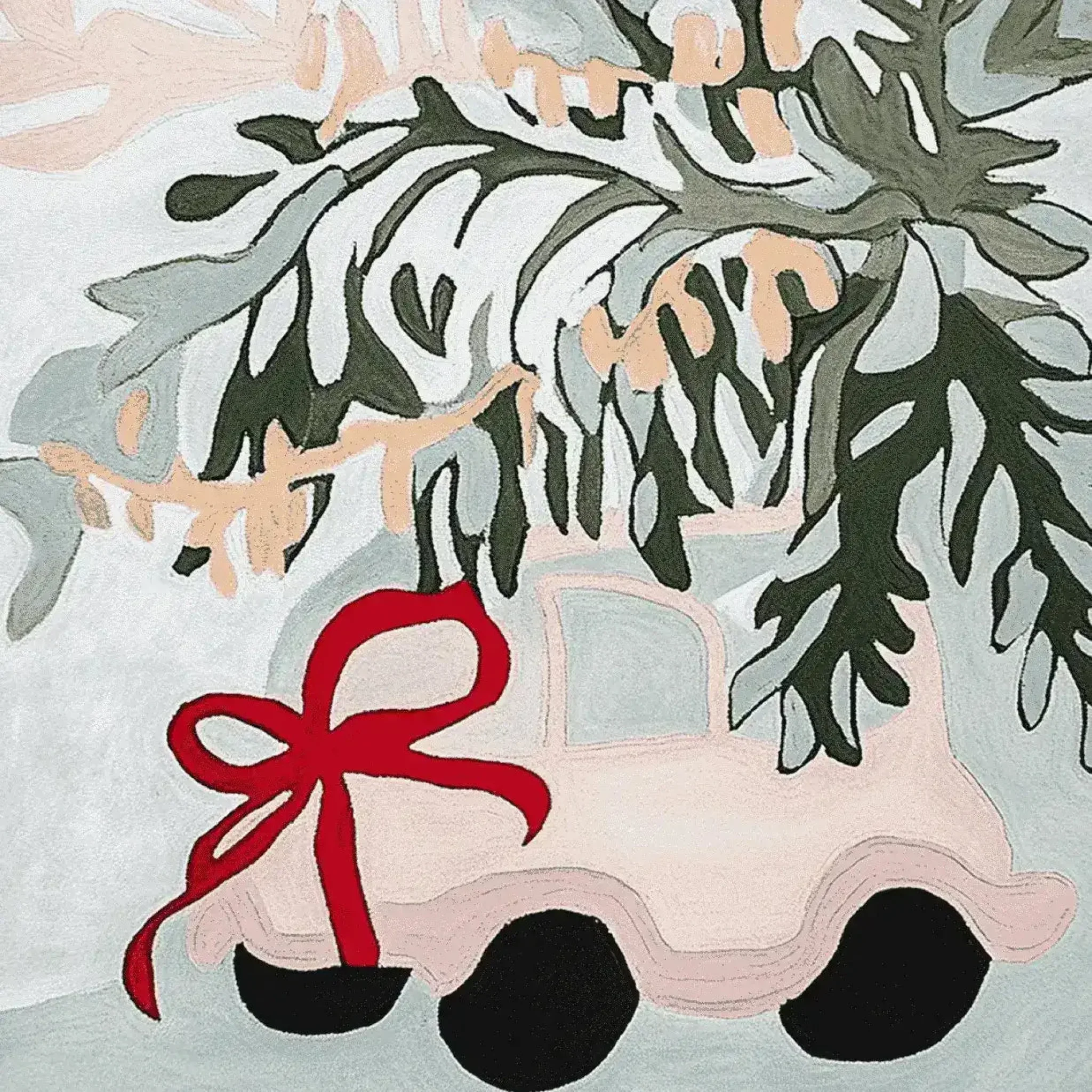 Holly Joy Ride Hand Tufted Rug - Image 5