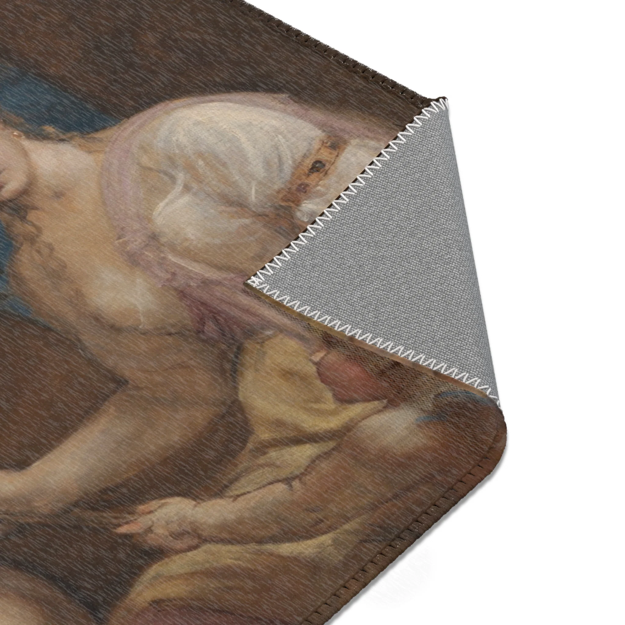 Imitator of Titian - Allegory of Venus and Cupid | Area Rug - Image 13