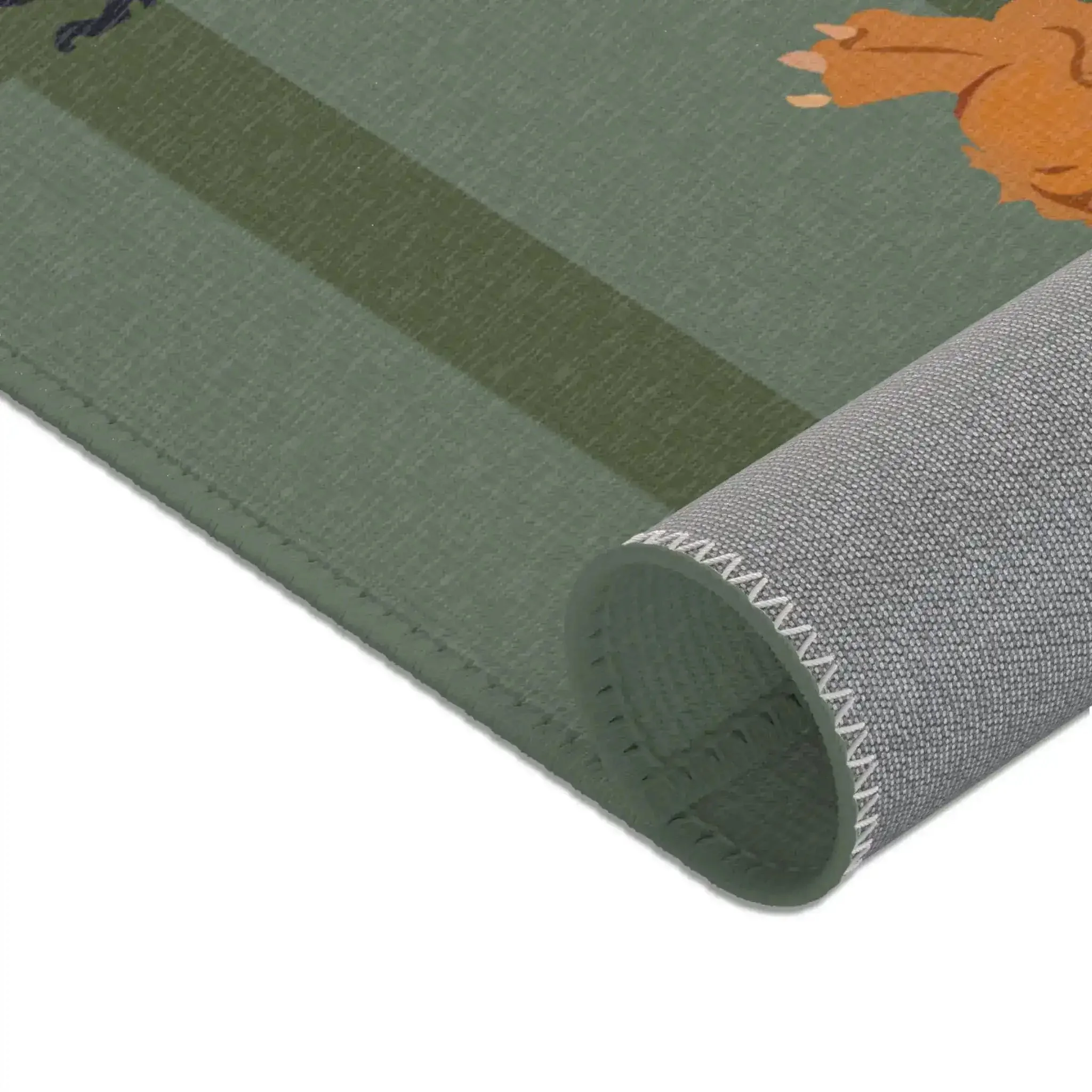 Imperial Flame Dragon Accent Rug - Image 4