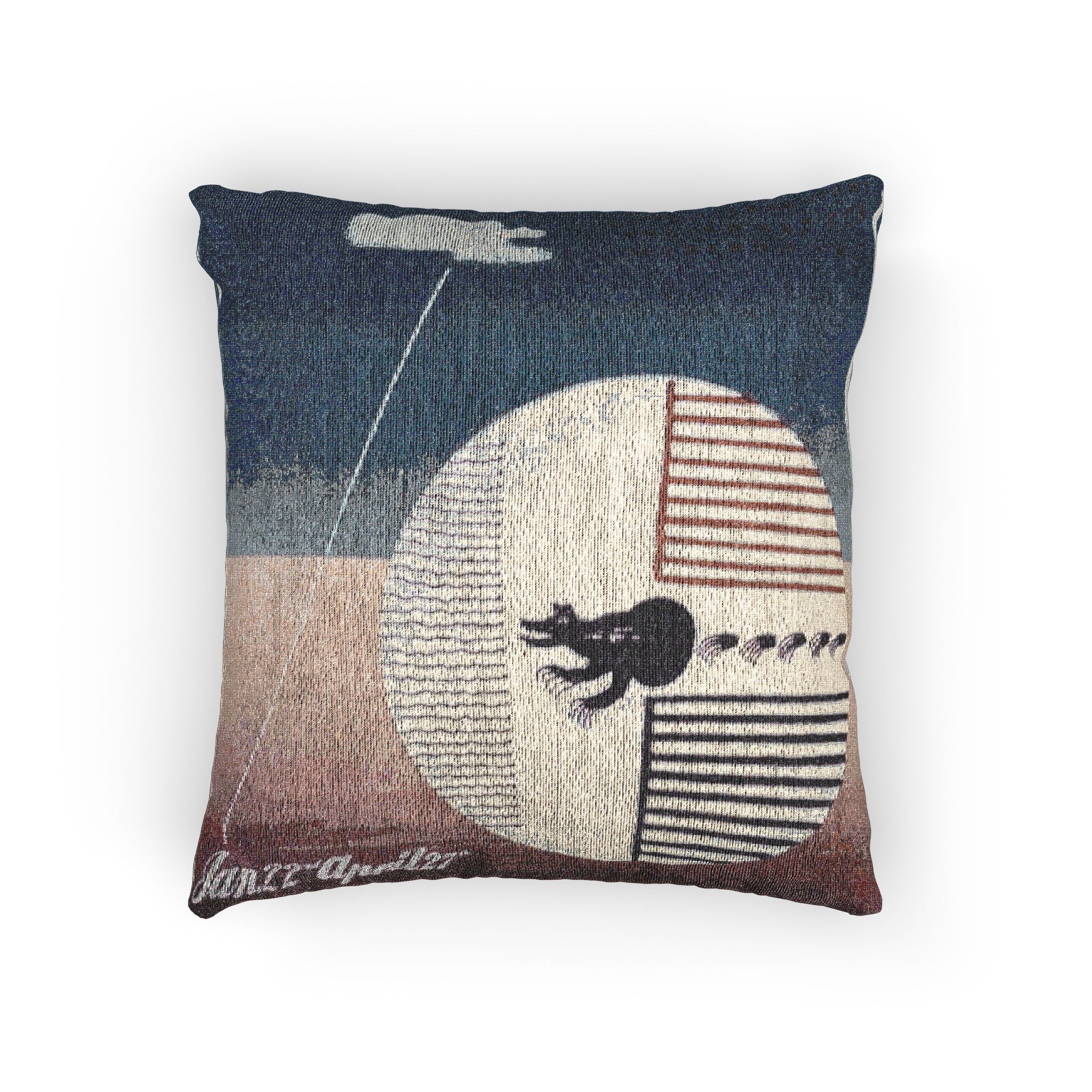 indian-art-of-the-united-states-wpa-federal-art-project | Woven Pillow