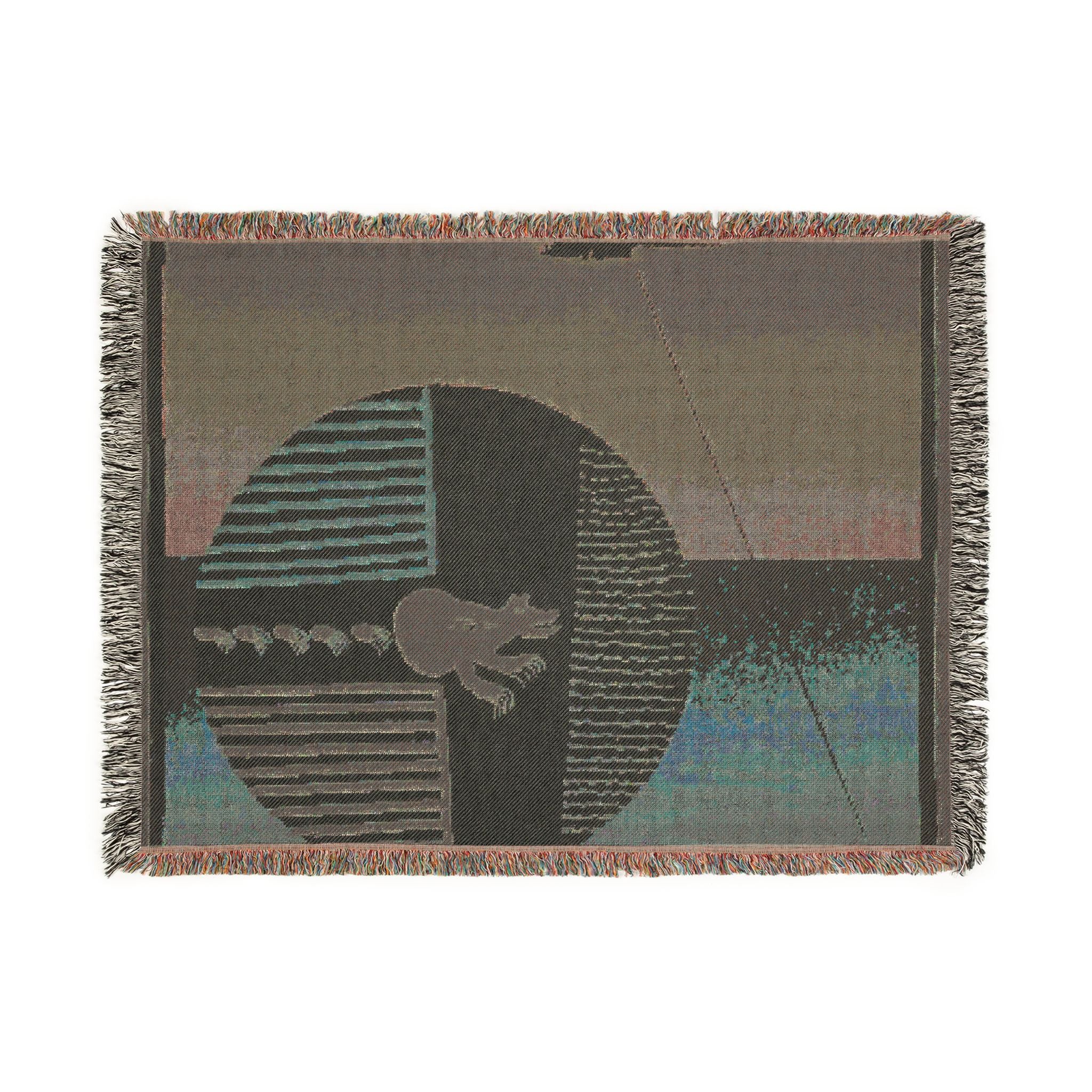 indian-art-of-the-united-states-wpa-federal-art-project | Woven Tapestry Blanket - Image 12