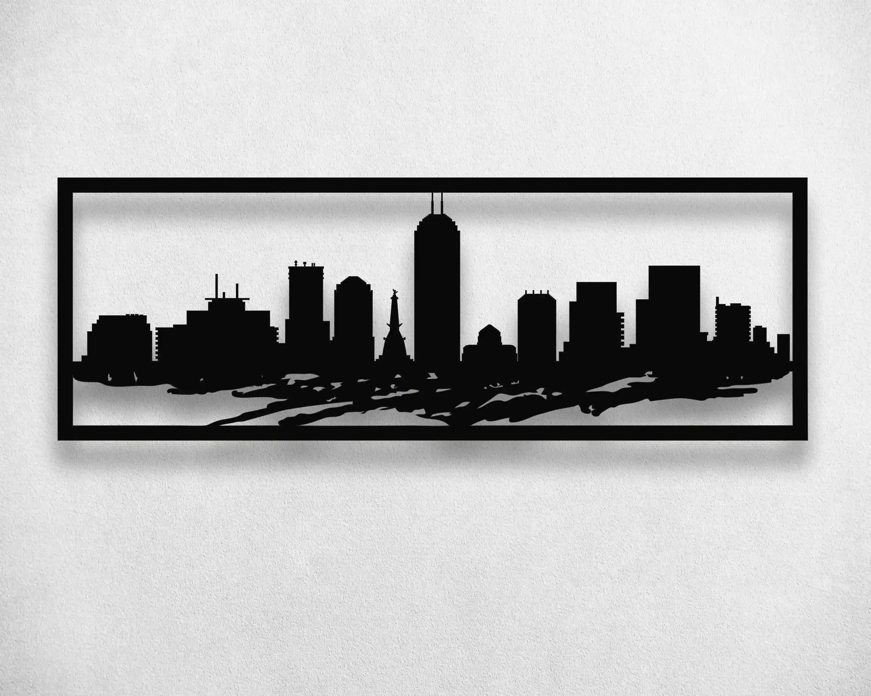 Indianapolis Skyline Metal Wall Art - Image 3