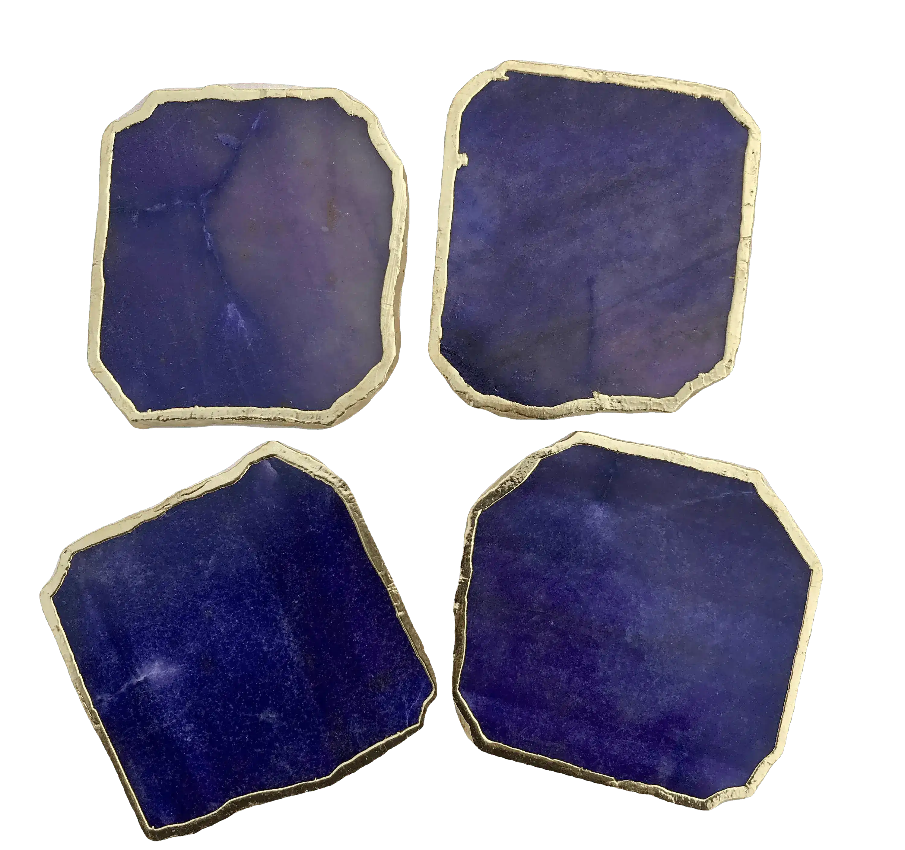 Indigo Agate Aventurine Coaster Set of 4