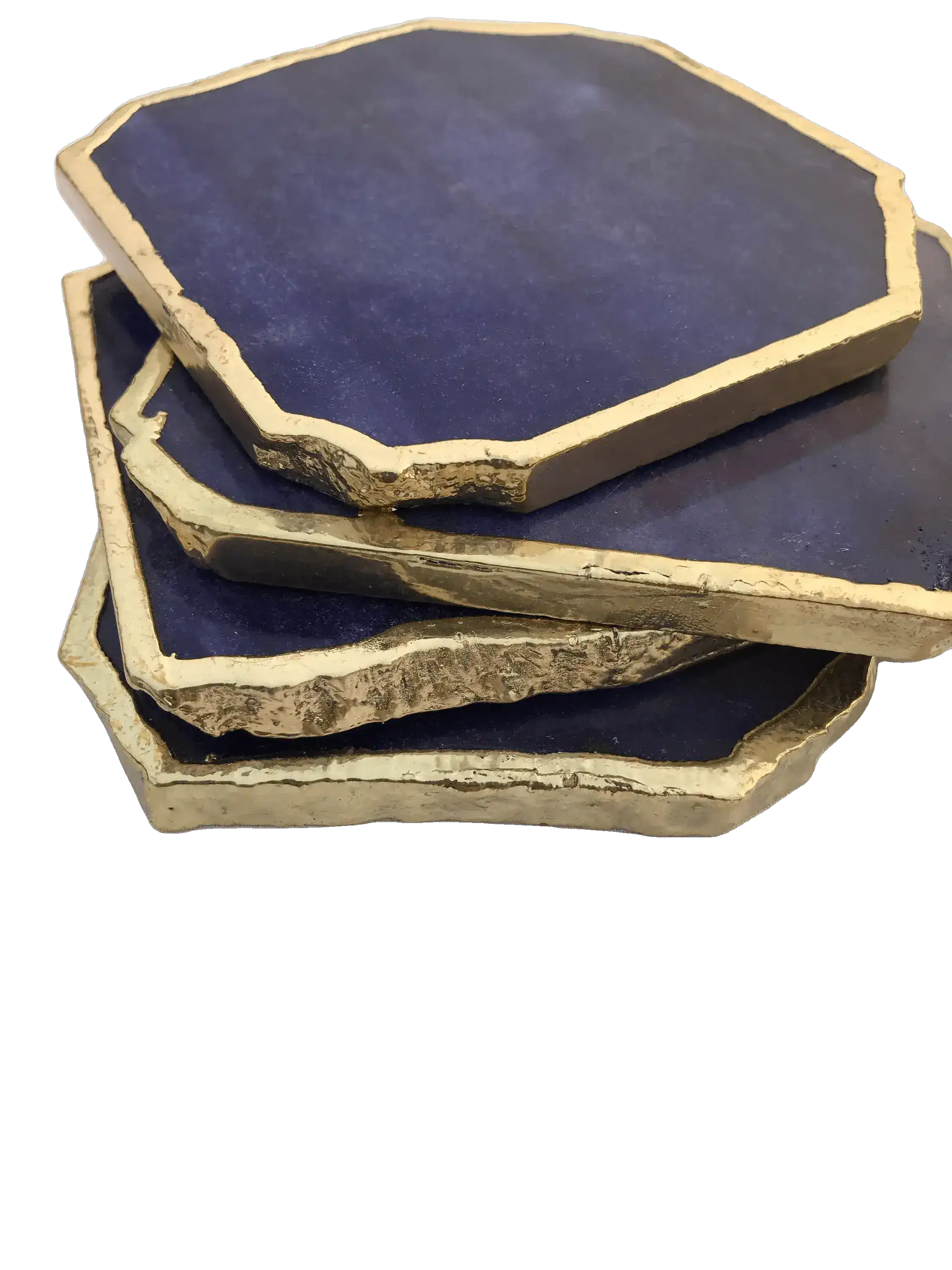 Indigo Agate Aventurine Coaster Set of 4 - Image 4