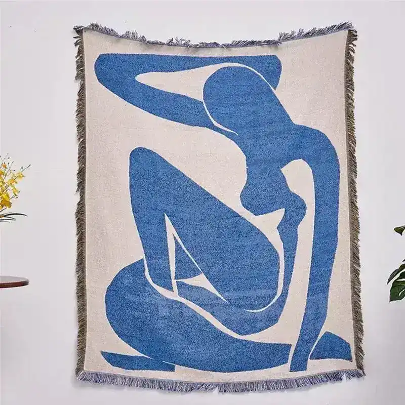 Ins Style Knitted Throw Blanket - Image 6