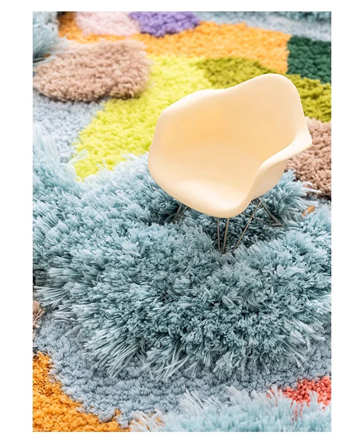 Irregular Floral Garden Area Rug - Image 13