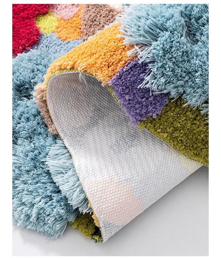 Irregular Floral Garden Area Rug - Image 14