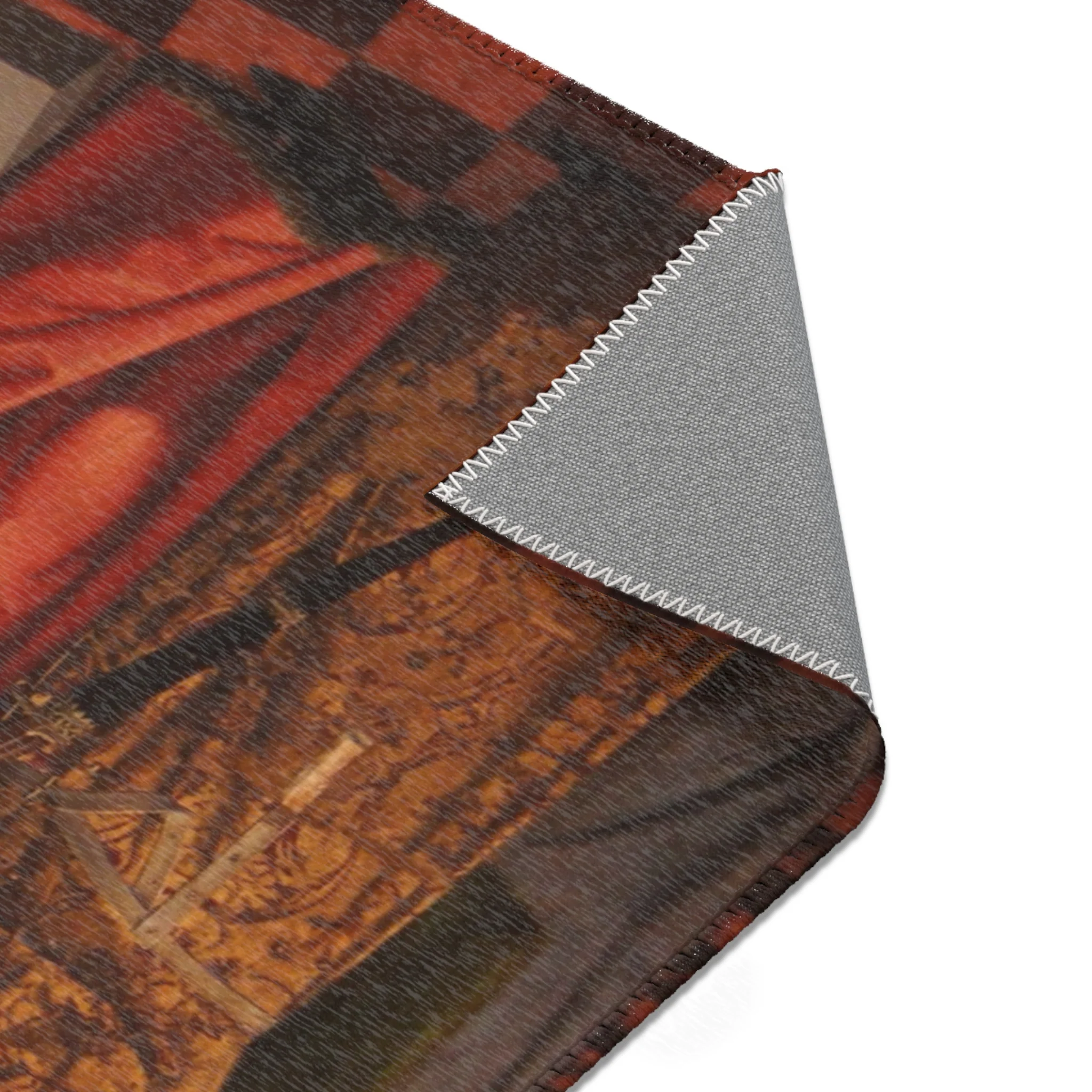 Isenmann, Colmar Altarpiece (Flagellation, Crowning with Thorns) | Area Rug - Image 9