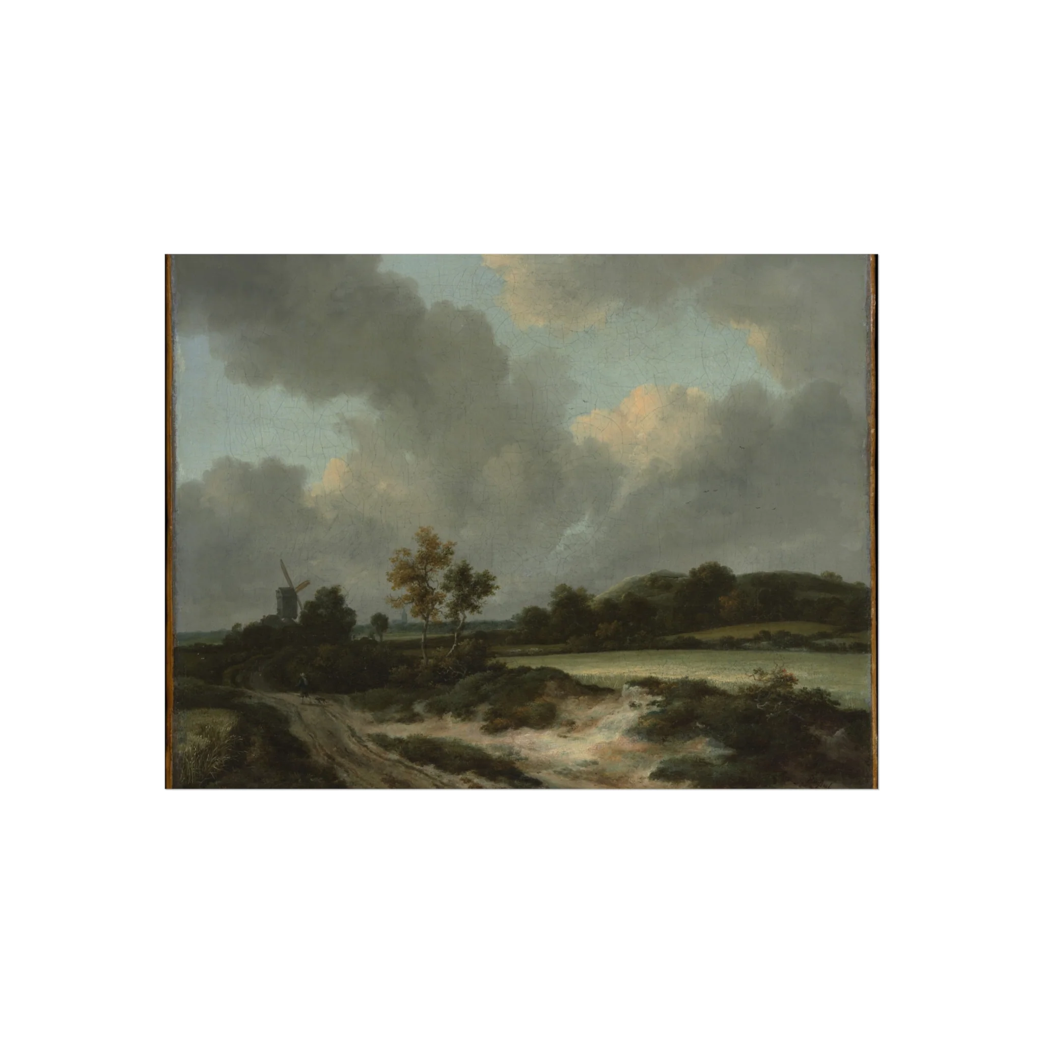 Jacob van Ruisdael - Grainfields | Fine Art Poster - Image 3