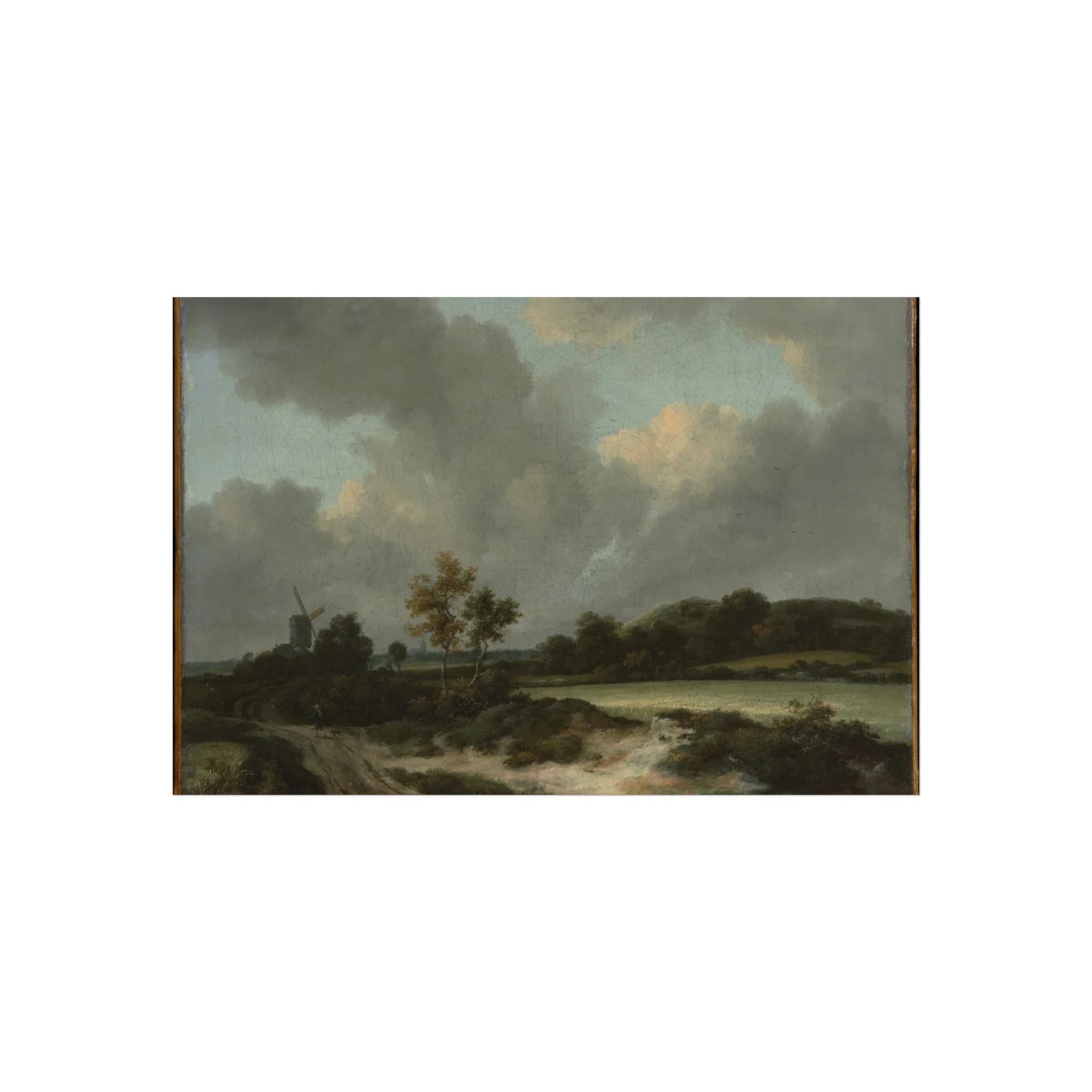 Jacob van Ruisdael - Grainfields | Fine Art Poster - Image 4
