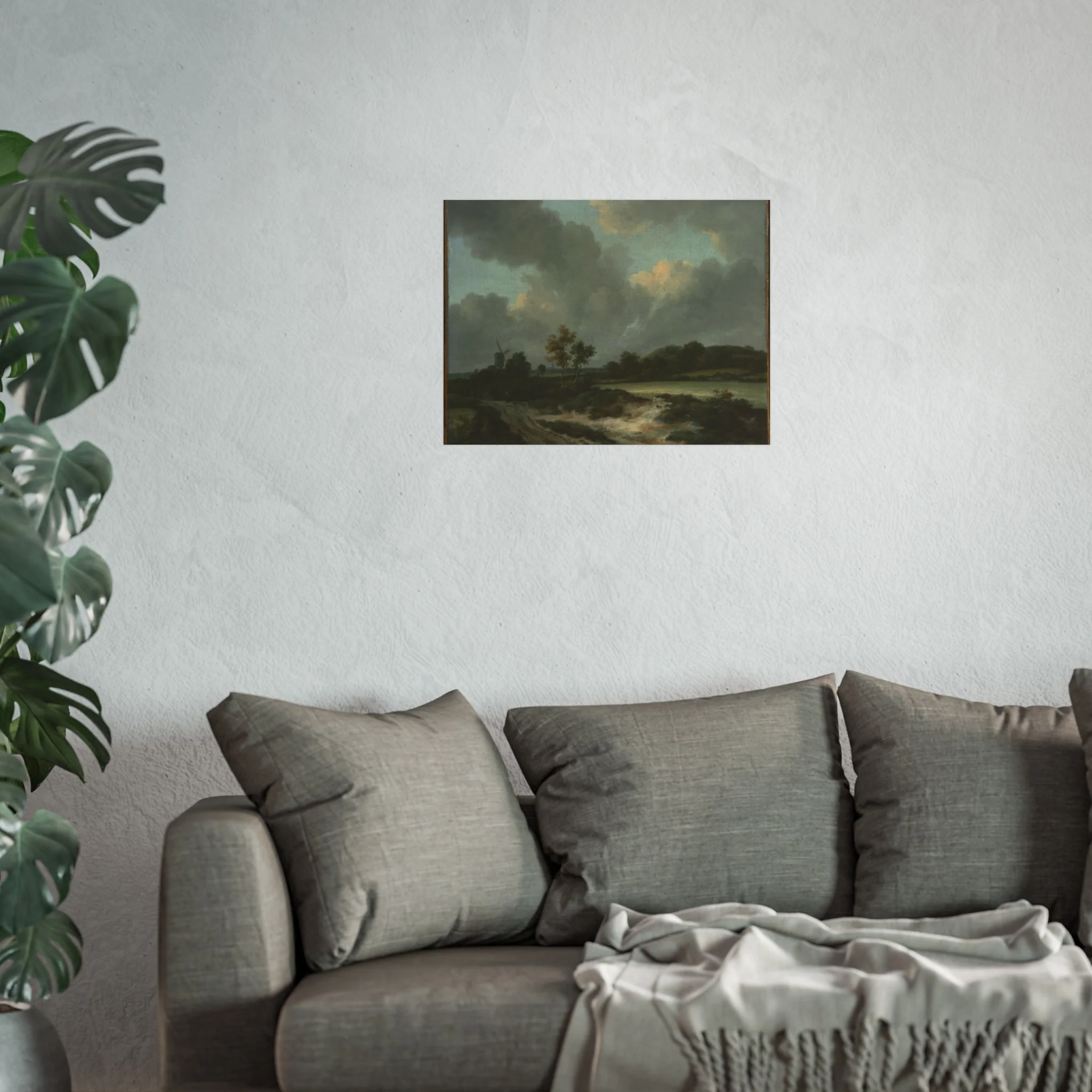 Jacob van Ruisdael - Grainfields | Fine Art Poster - Image 9