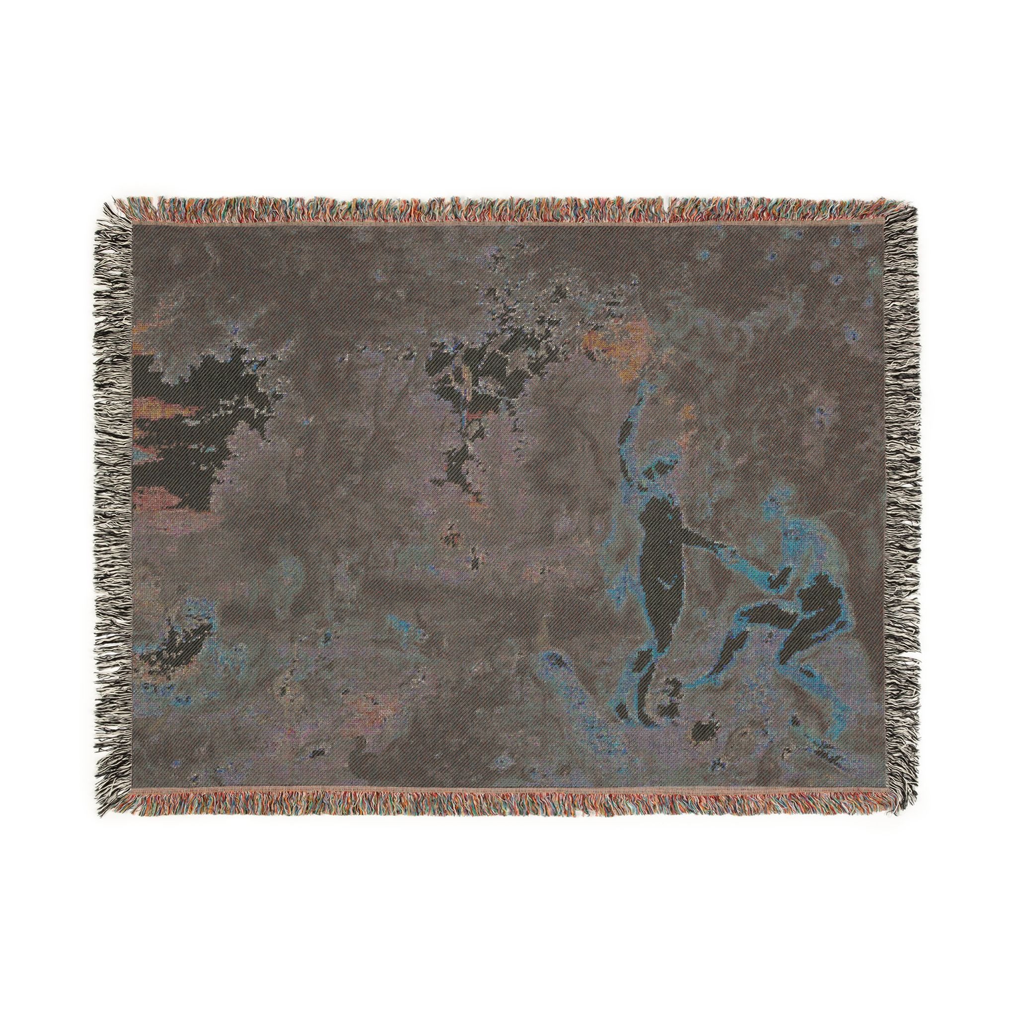 Jan Brueghel de Oude en Peter Paul Rubens - Het aards paradijs met de zondeval van Adam en Eva | Woven Tapestry Blanket - Image 12