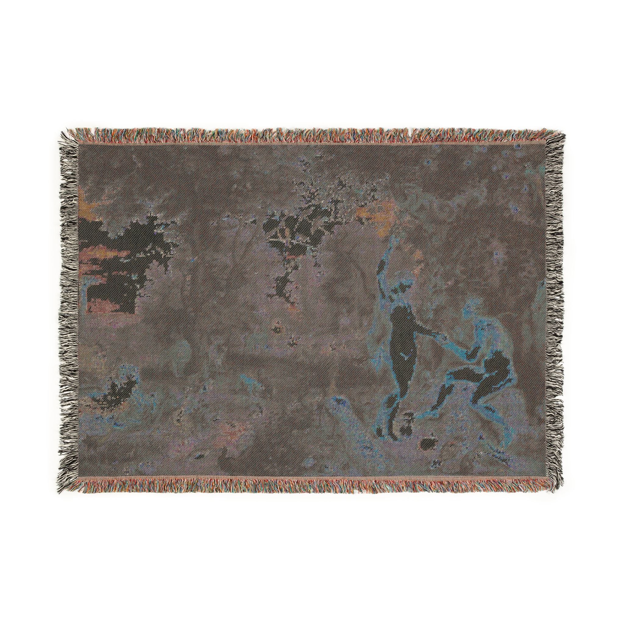 Jan Brueghel de Oude en Peter Paul Rubens - Het aards paradijs met de zondeval van Adam en Eva | Woven Tapestry Blanket - Image 4
