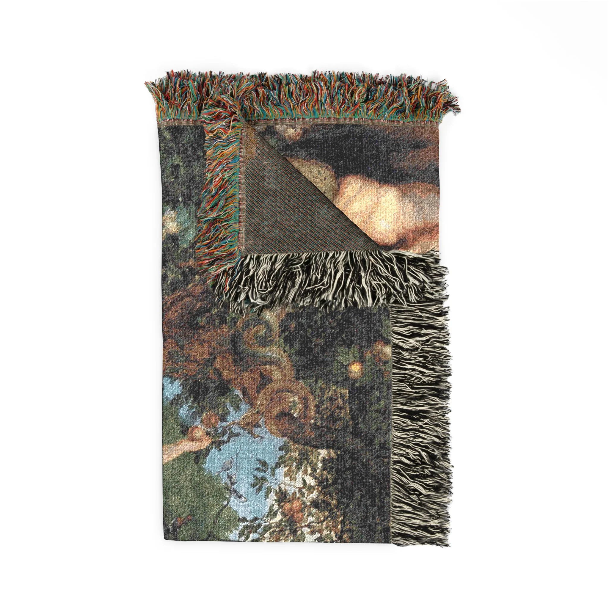 Jan Brueghel de Oude en Peter Paul Rubens - Het aards paradijs met de zondeval van Adam en Eva | Woven Tapestry Blanket - Image 5