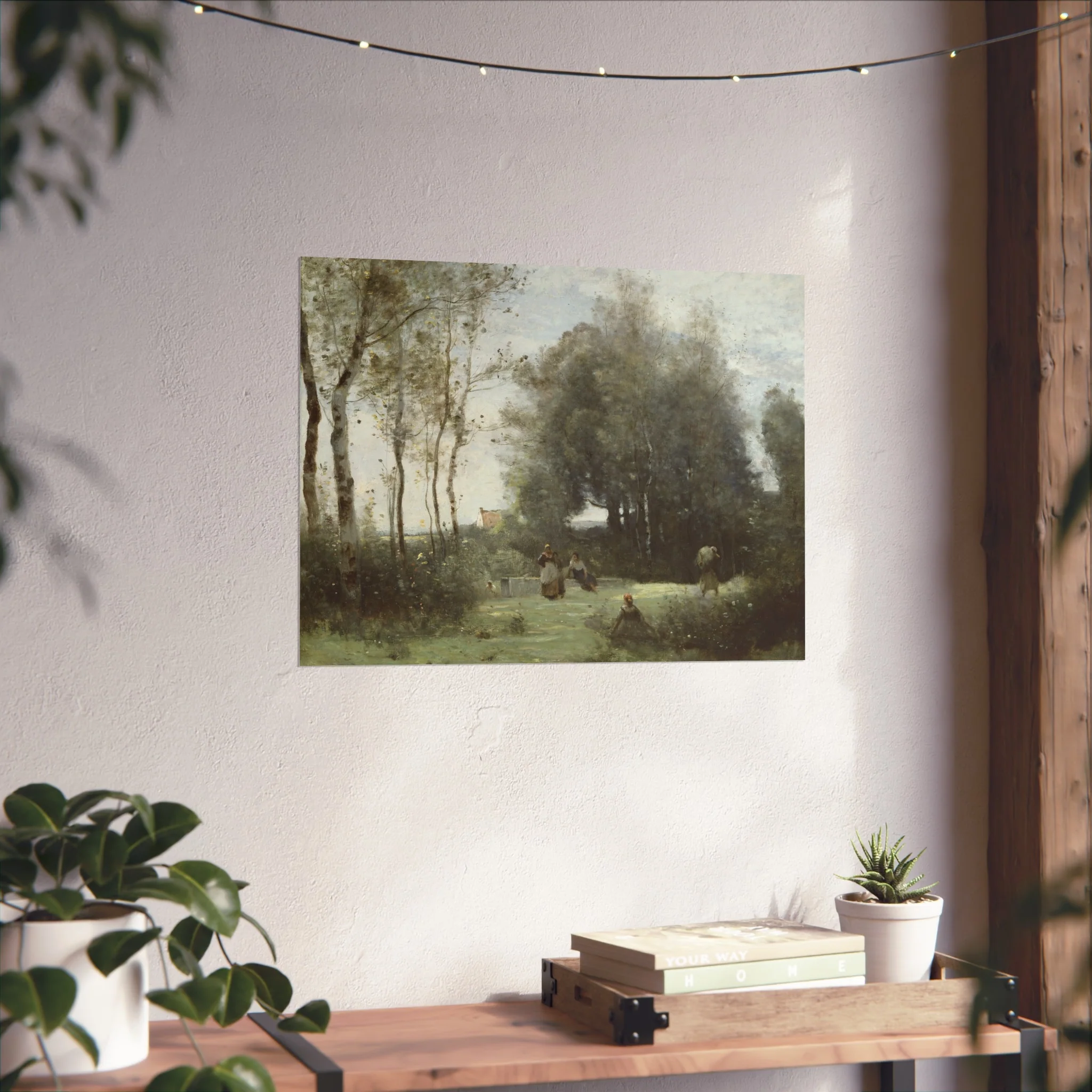 Jean Baptiste Camille Corot - Arleux-Palluel, The Bridge of Trysts | Fine Art Poster - Image 10