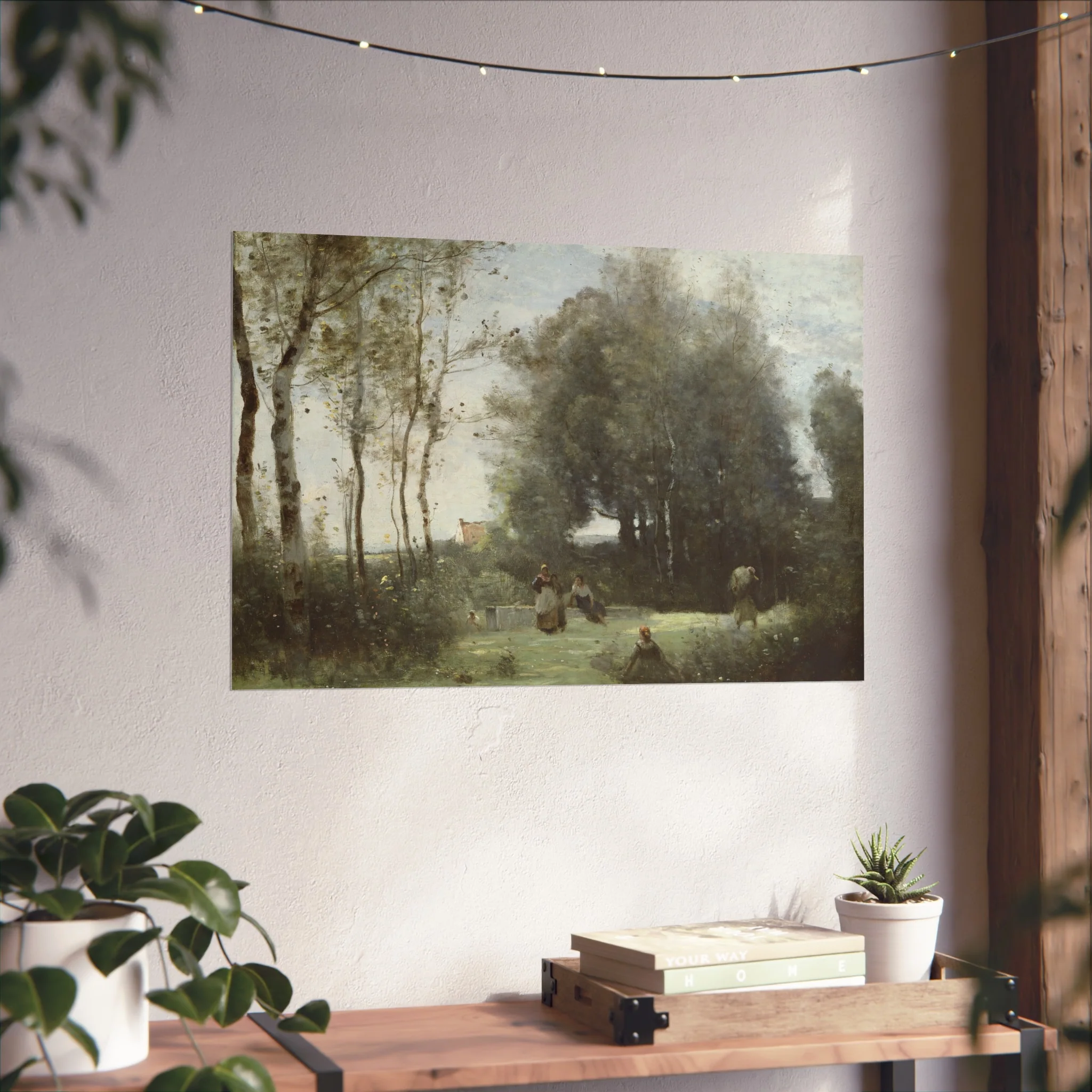 Jean Baptiste Camille Corot - Arleux-Palluel, The Bridge of Trysts | Fine Art Poster - Image 12