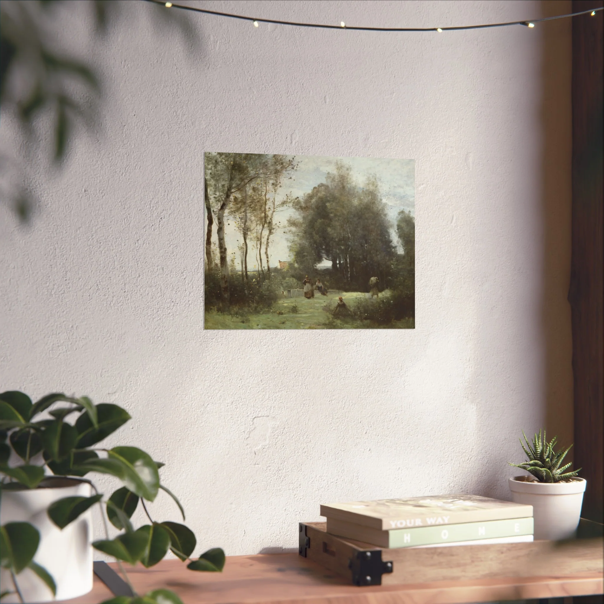 Jean Baptiste Camille Corot - Arleux-Palluel, The Bridge of Trysts | Fine Art Poster - Image 6