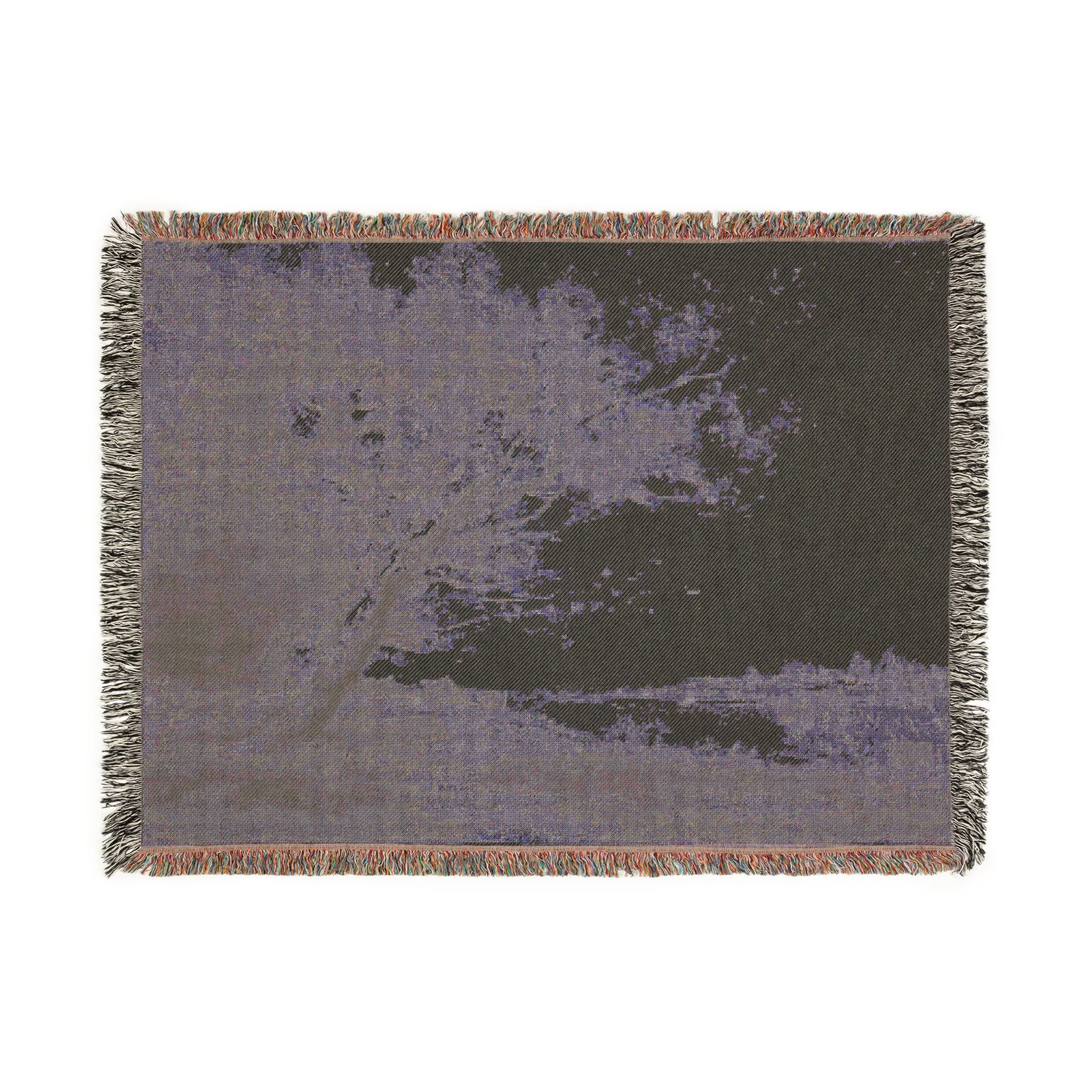 Jean Baptiste Camille Corot - Bent Tree by the Water | Woven Tapestry Blanket - Image 12