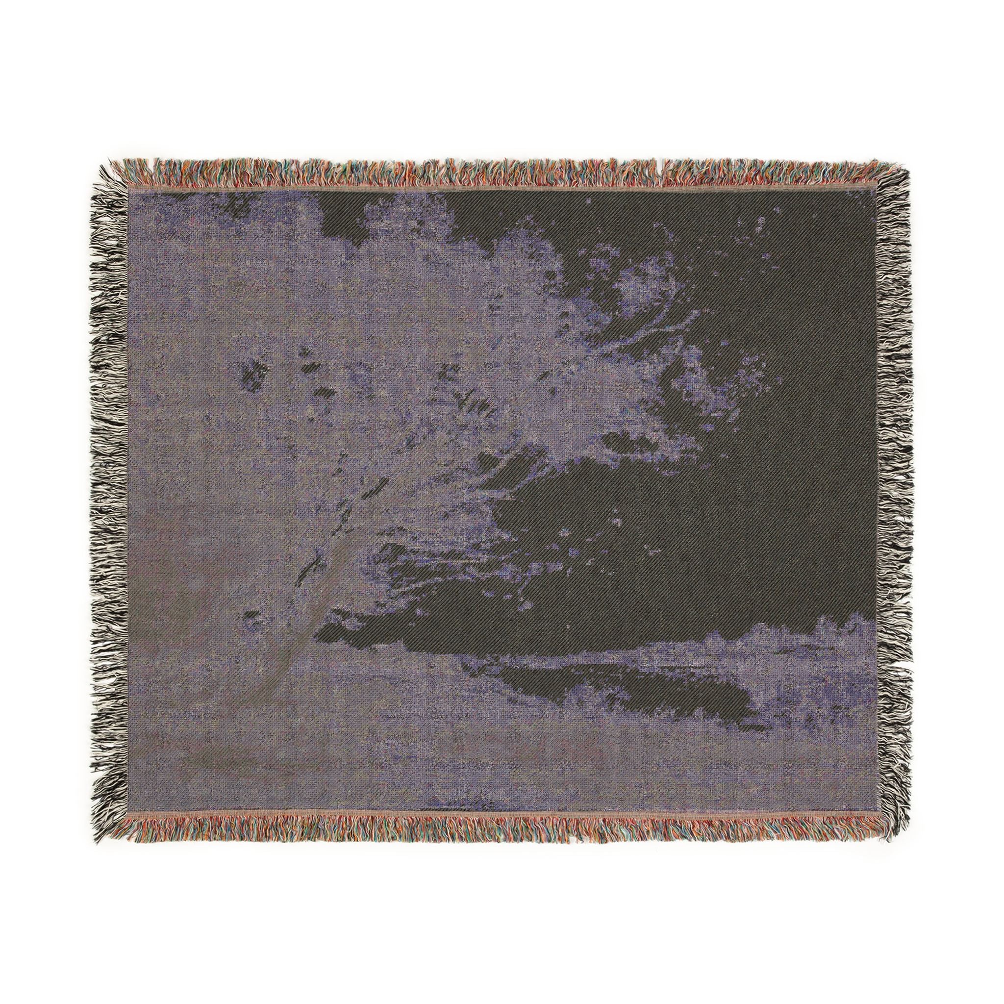 Jean Baptiste Camille Corot - Bent Tree by the Water | Woven Tapestry Blanket - Image 8
