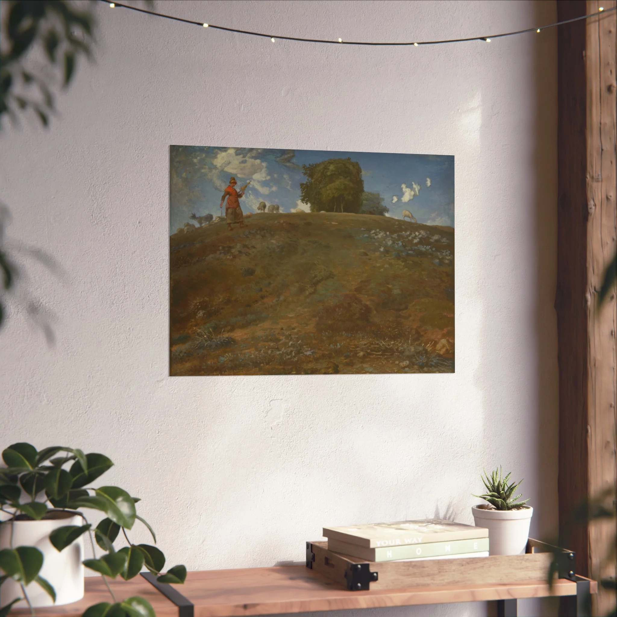 Jean François Millet - In the Auvergne | Fine Art Poster - Image 10