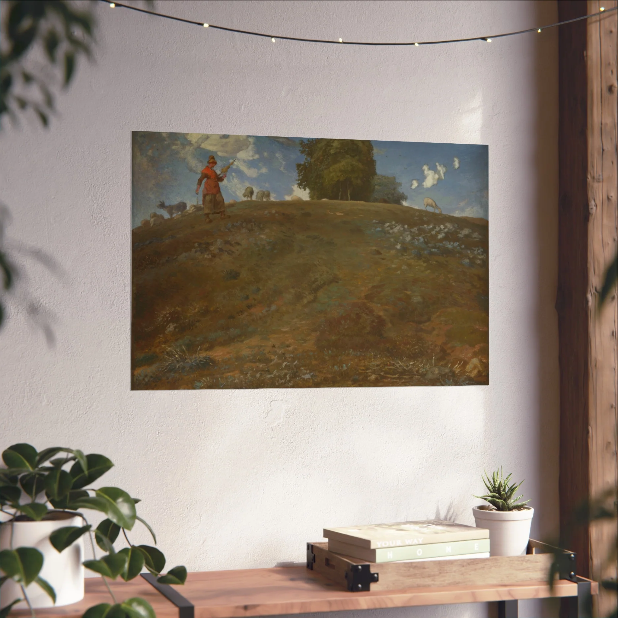 Jean François Millet - In the Auvergne | Fine Art Poster - Image 12