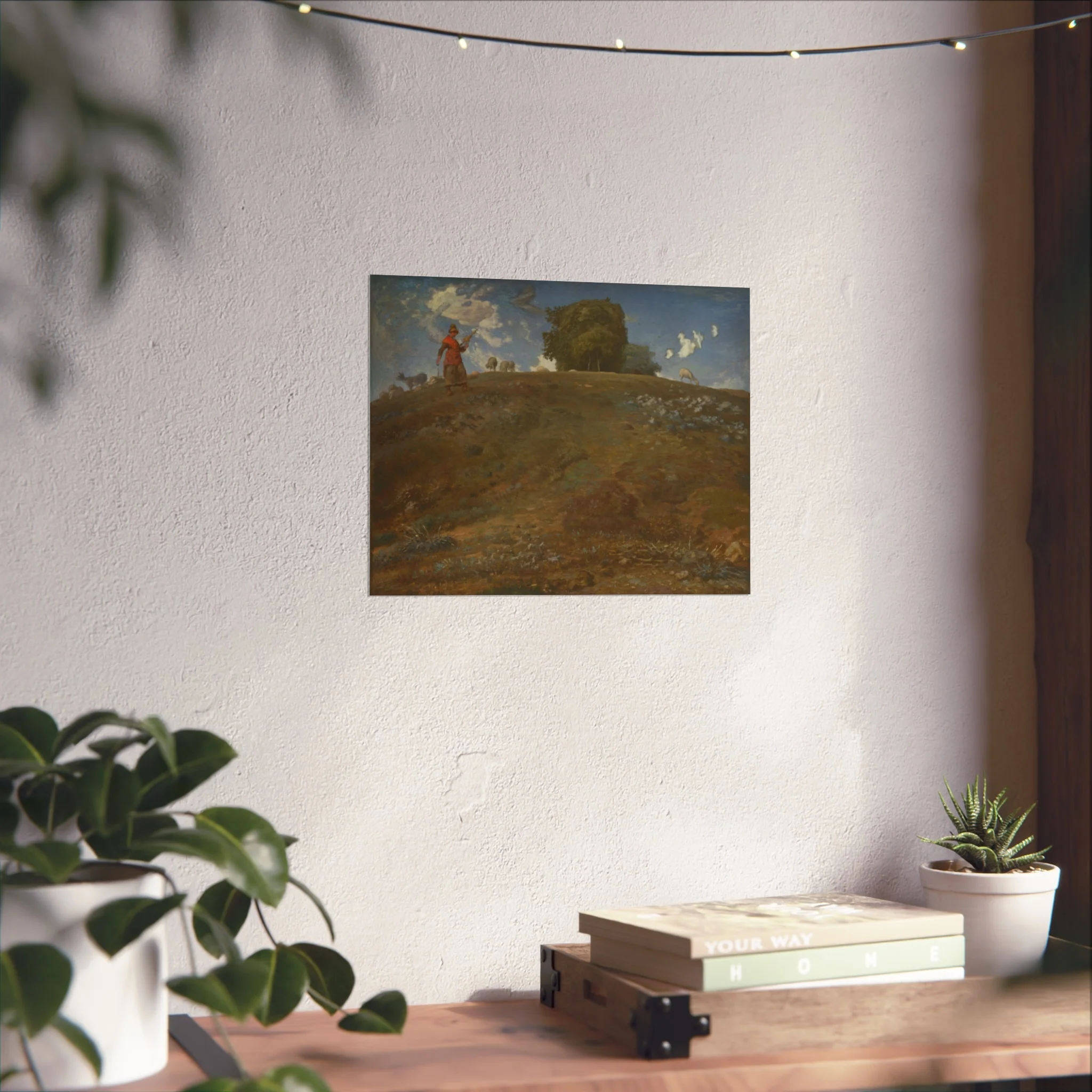 Jean François Millet - In the Auvergne | Fine Art Poster - Image 6