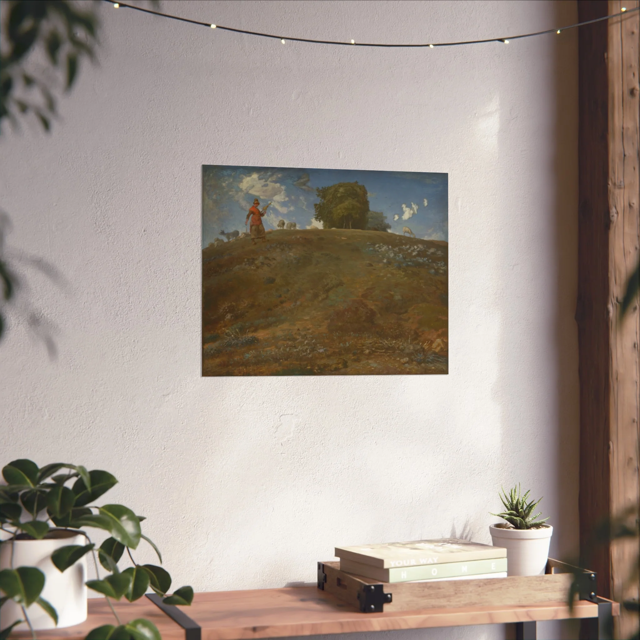 Jean François Millet - In the Auvergne | Fine Art Poster - Image 8