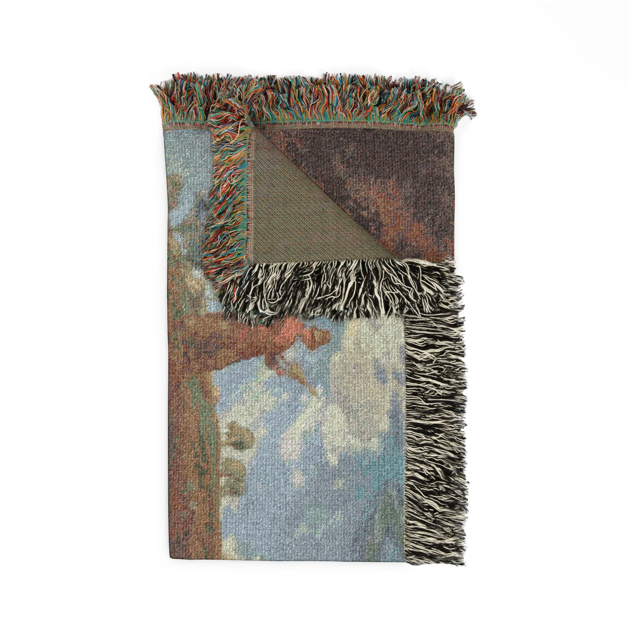 Jean François Millet - In the Auvergne | Woven Tapestry Blanket - Image 5