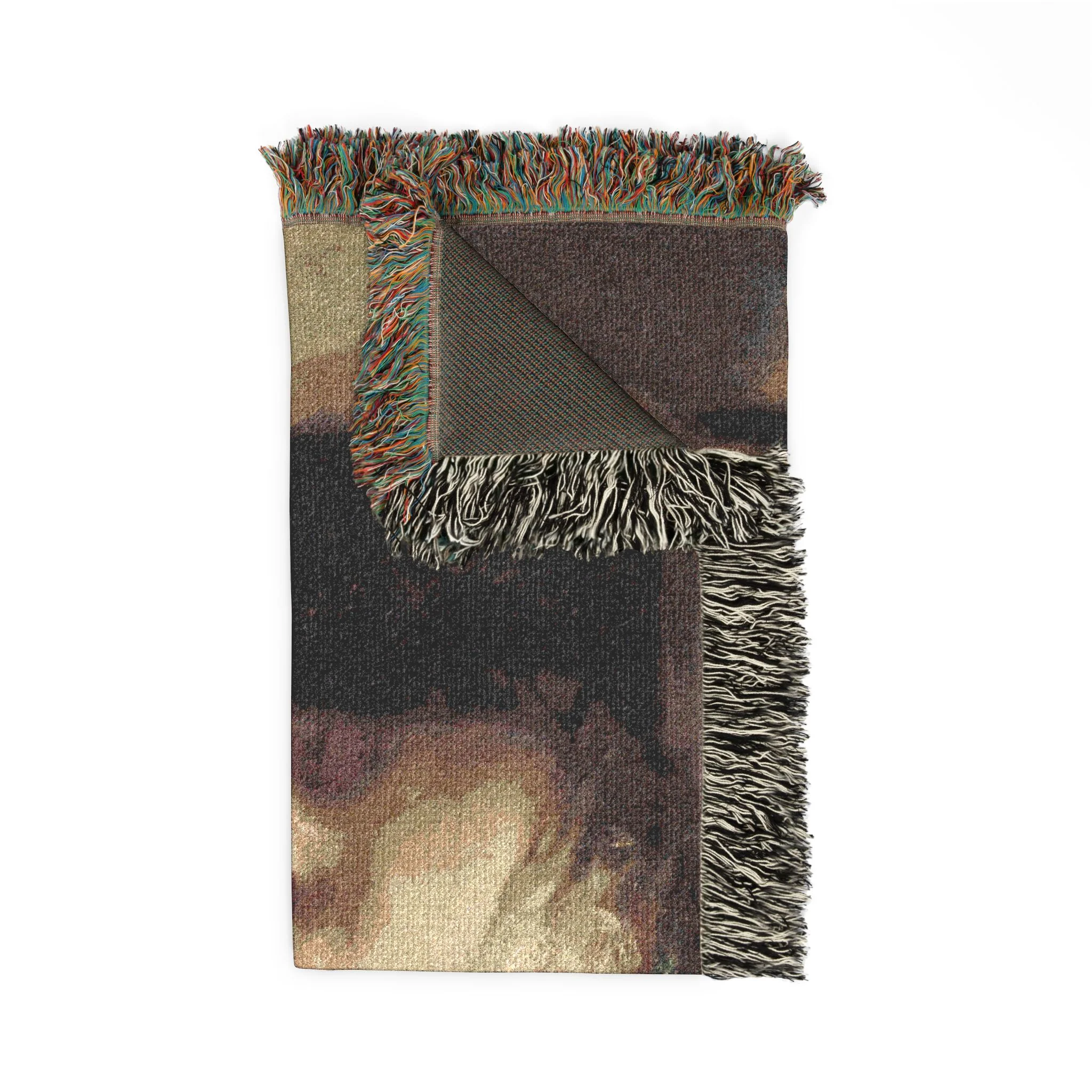 Jean François Millet - Young Woman | Woven Tapestry Blanket - Image 5