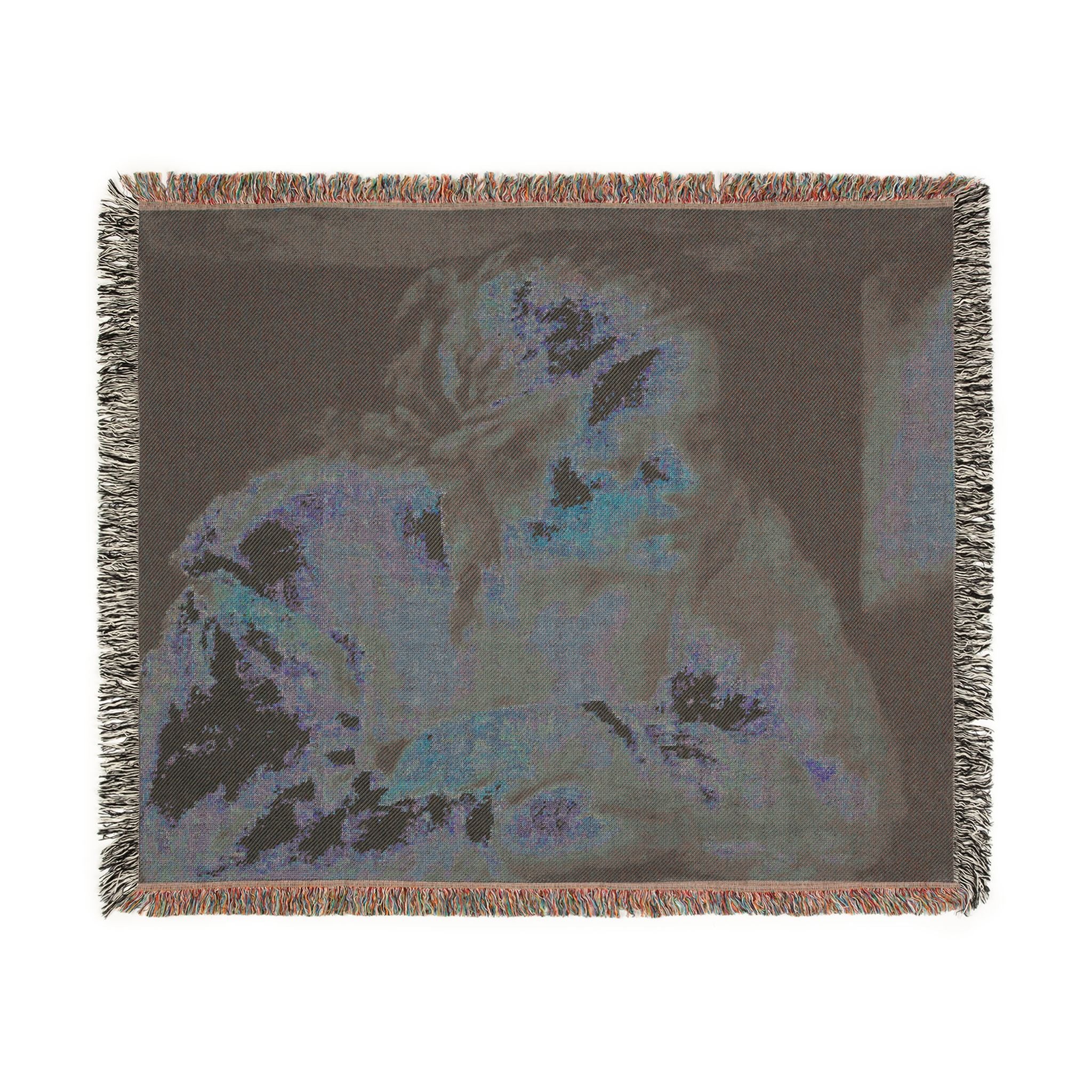 Jean François Millet - Young Woman | Woven Tapestry Blanket - Image 8