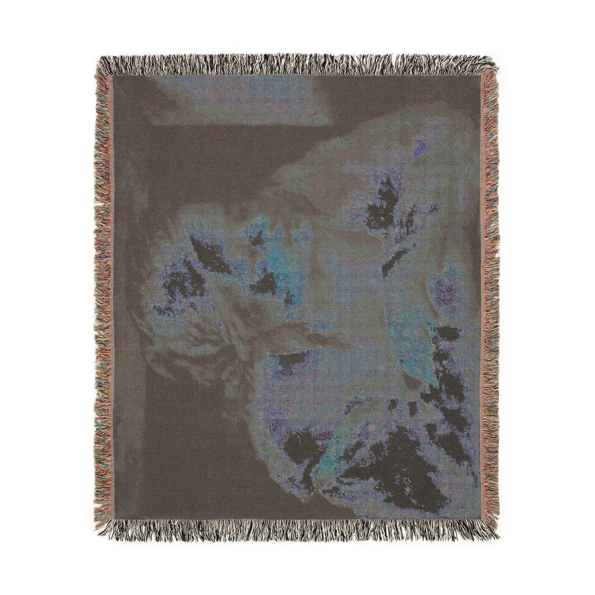 Jean François Millet - Young Woman | Woven Tapestry Blanket - Image 9