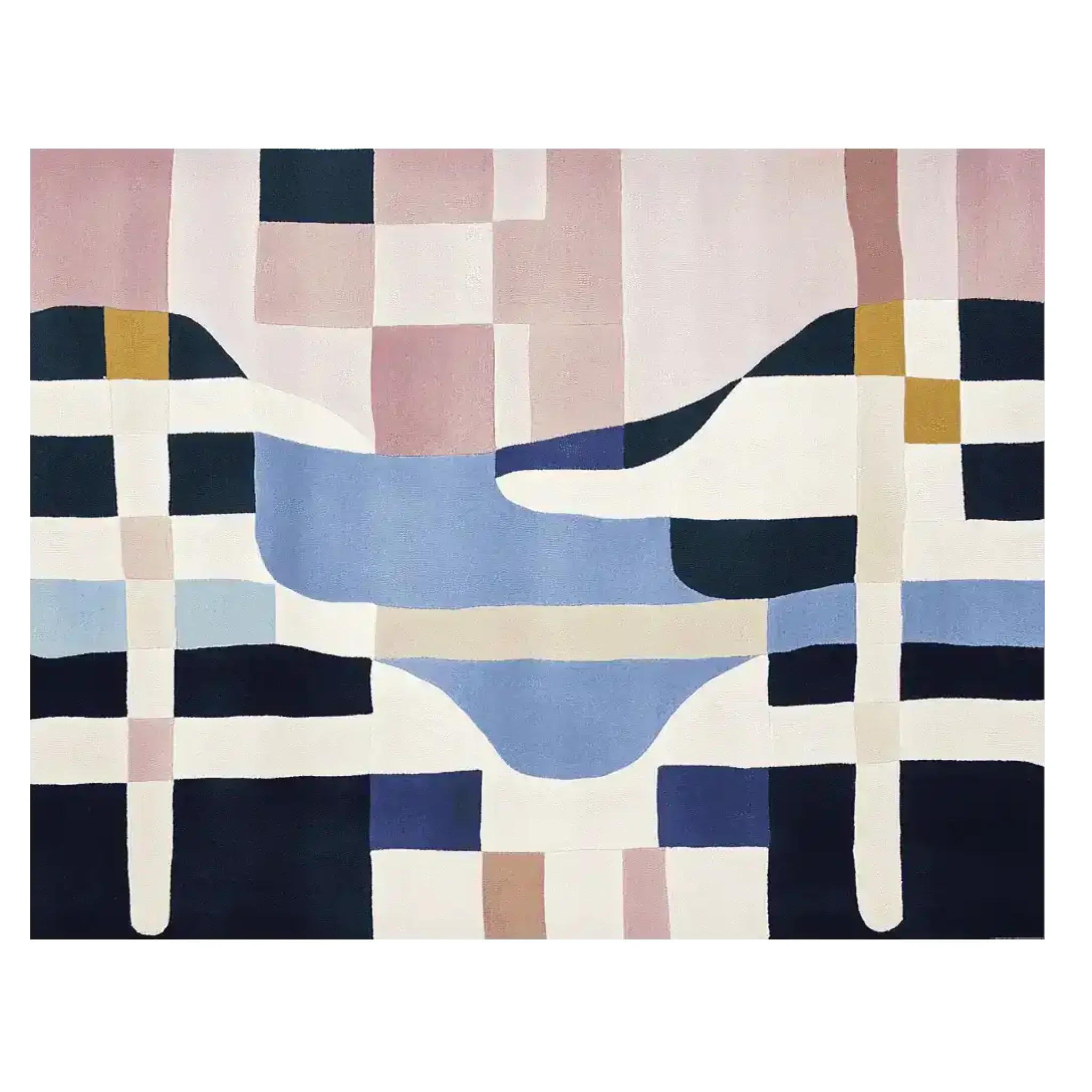 Jenga Jazz Hand Tufted Rug - Image 3
