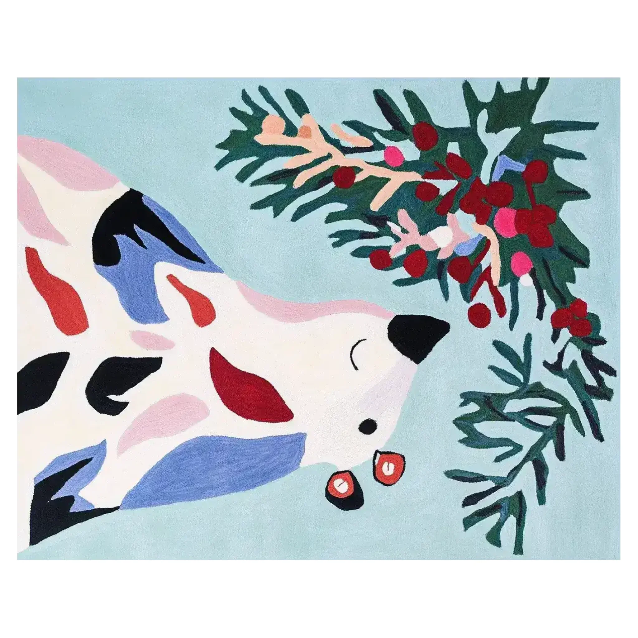 Jingle Frost Bear Hand Tufted Rug - Image 3
