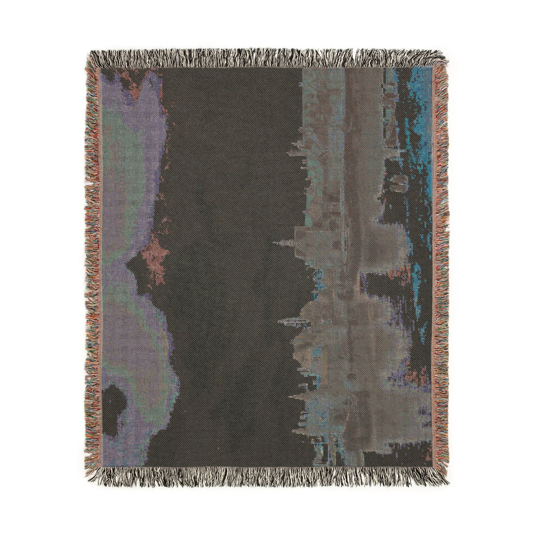 Johannes Vermeer - View of Delft - 92 - Mauritshuis | Woven Tapestry Blanket - Image 9