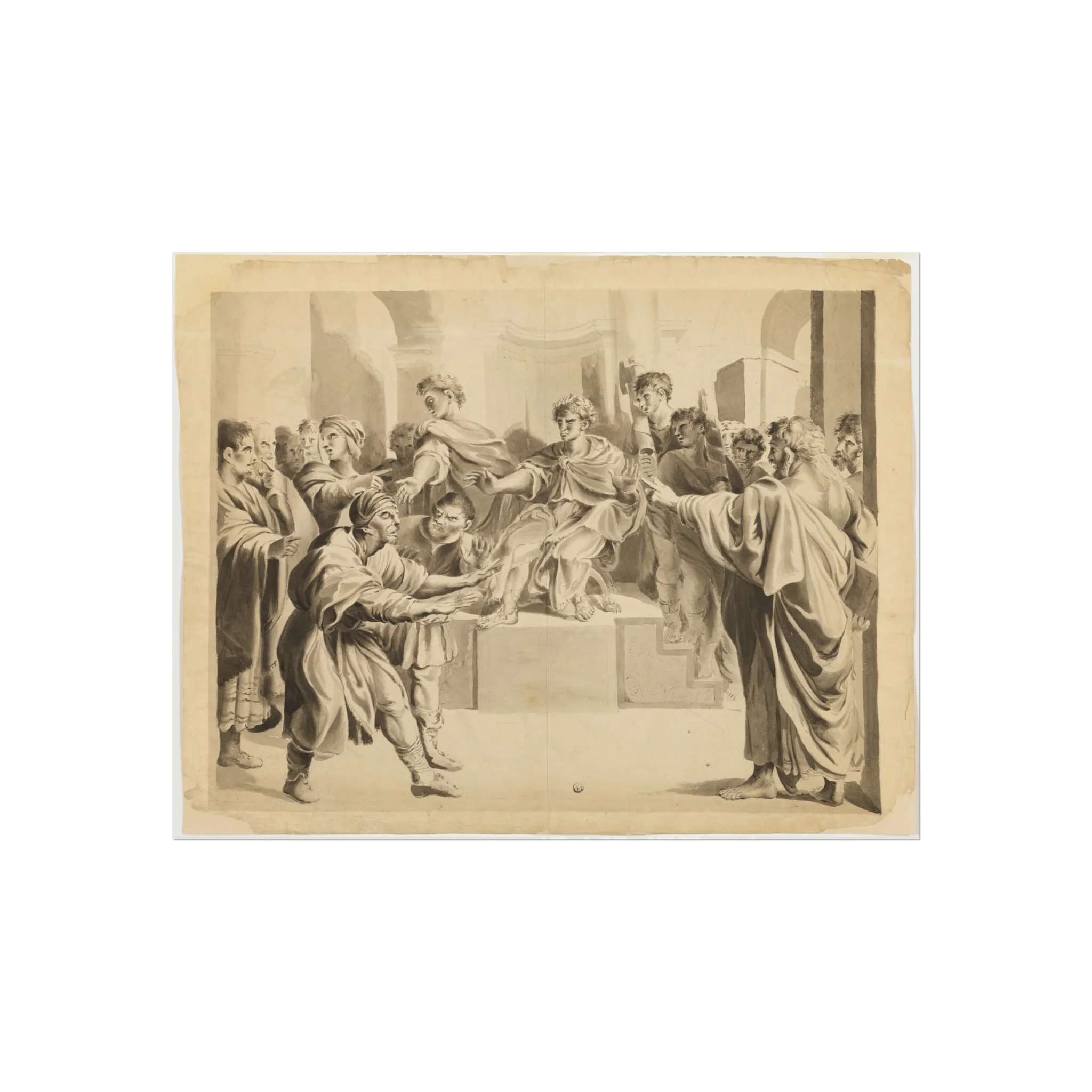 John Constable - Blinding of Elymas | Fine Art Poster