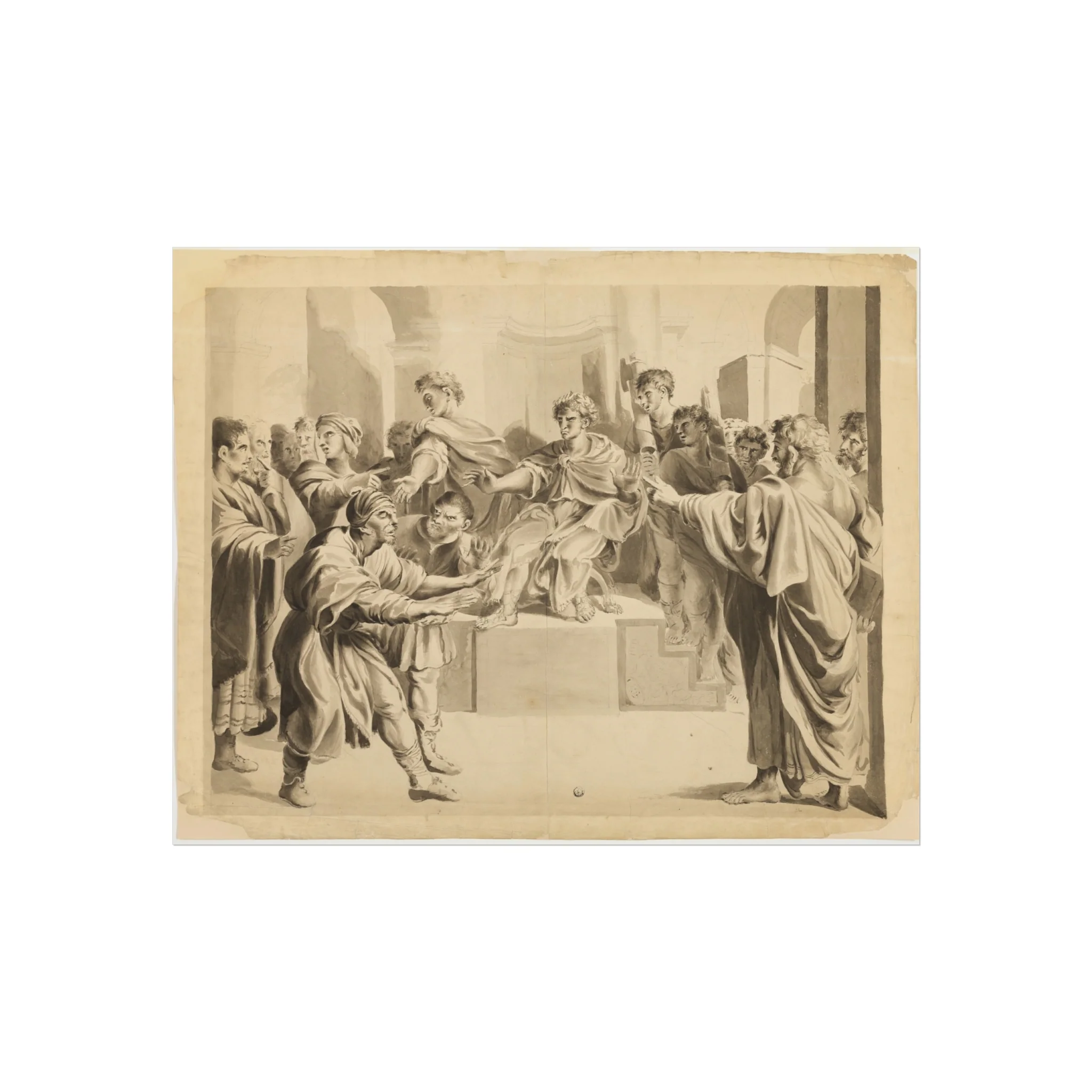 John Constable - Blinding of Elymas | Fine Art Poster - Image 2