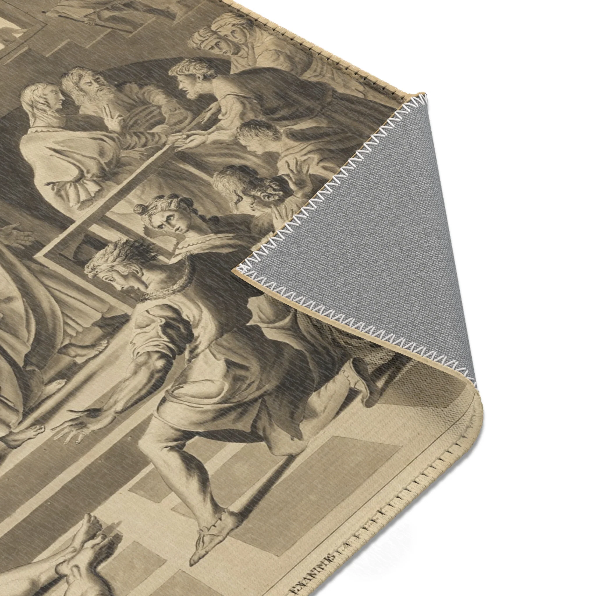 John Constable - Death of Ananias | Area Rug - Image 13