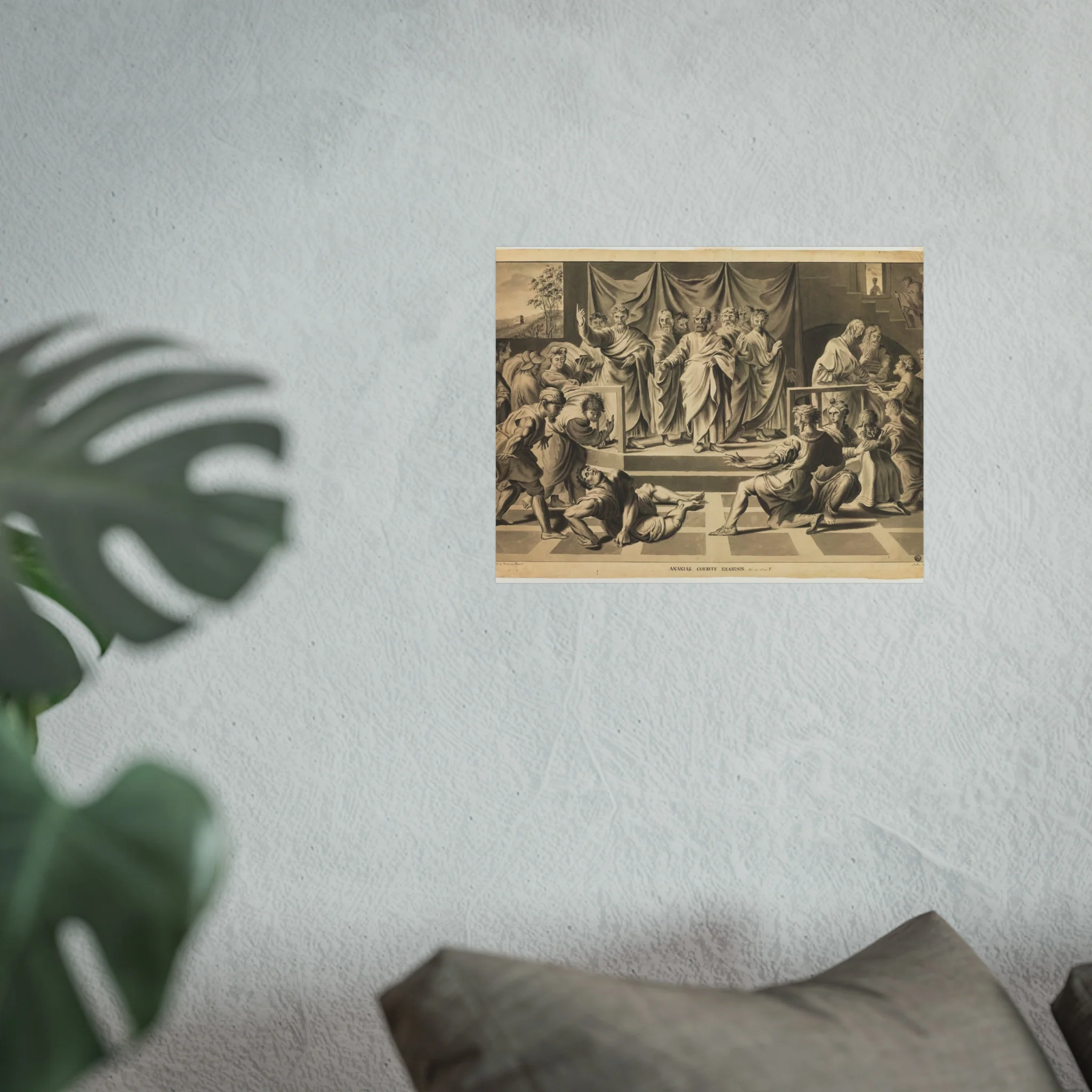 John Constable - Death of Ananias | Fine Art Poster - Image 5