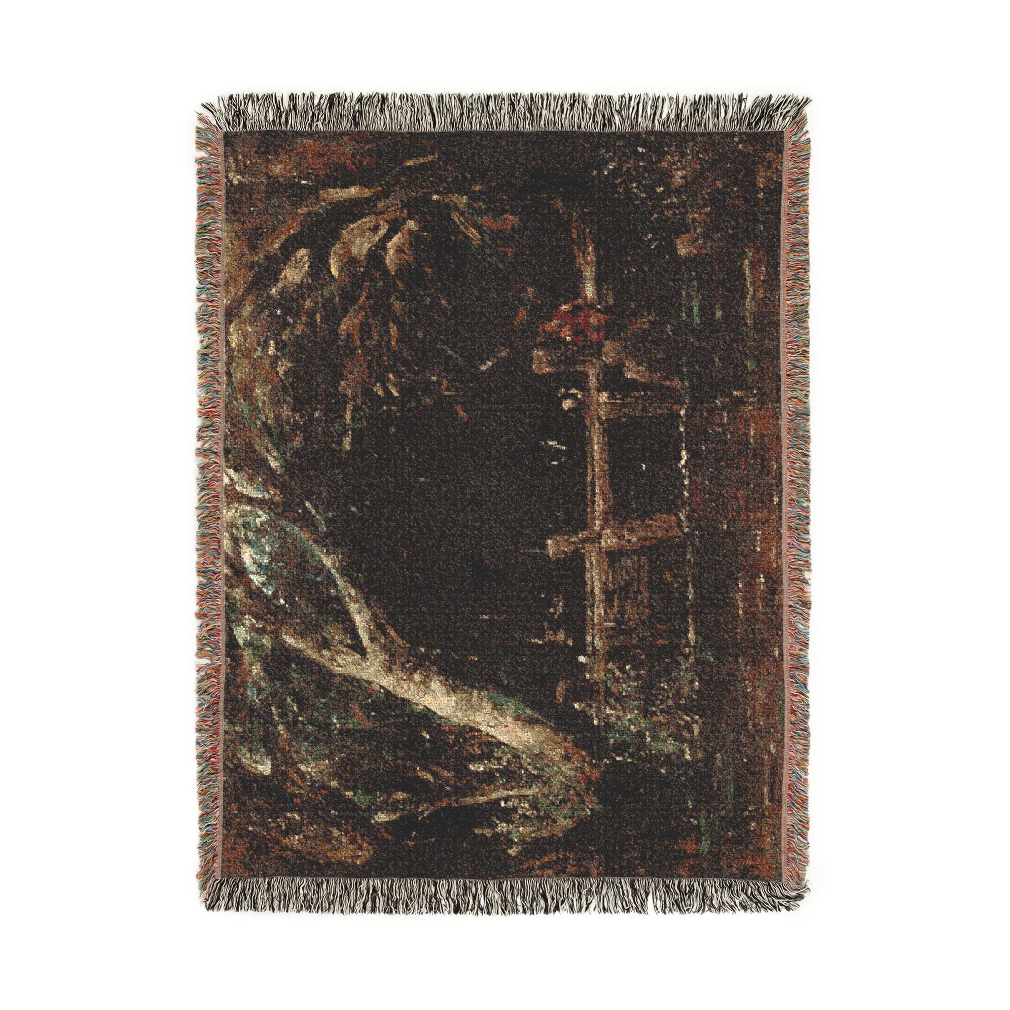 John Constable - Landscape (The Lock) | Woven Tapestry Blanket - Image 11